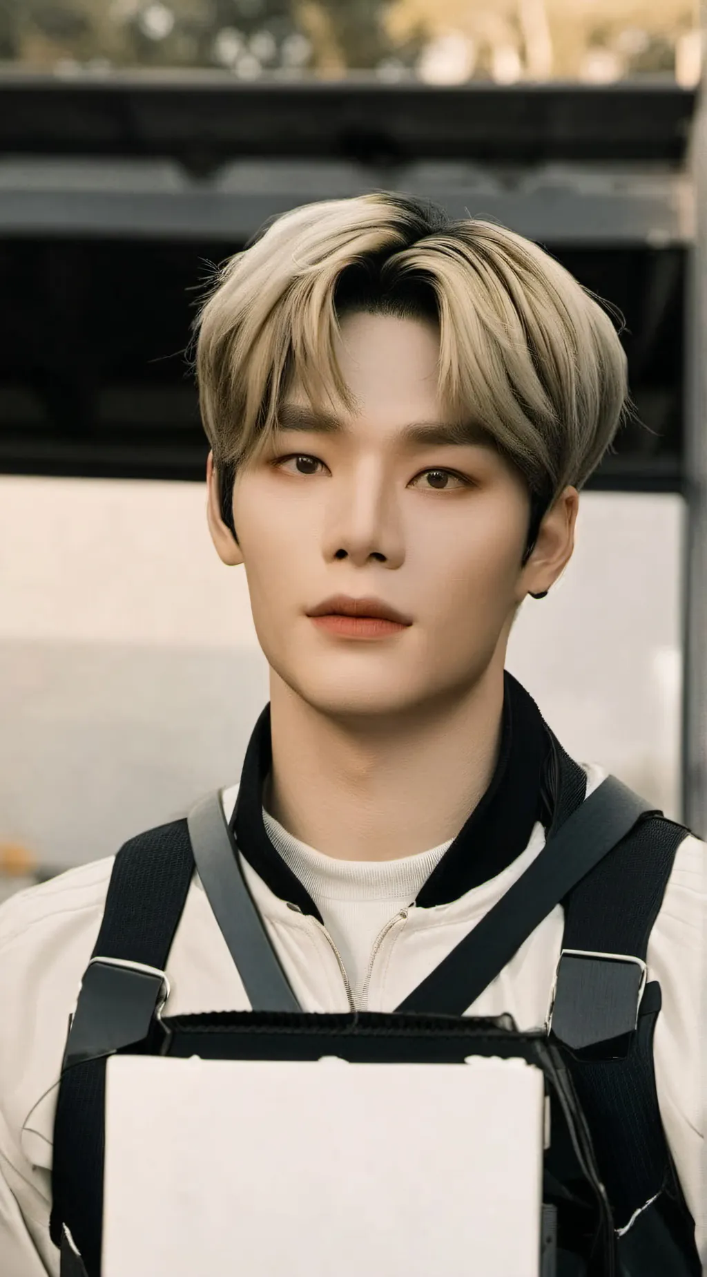 ai character: Han..  (from skz) background