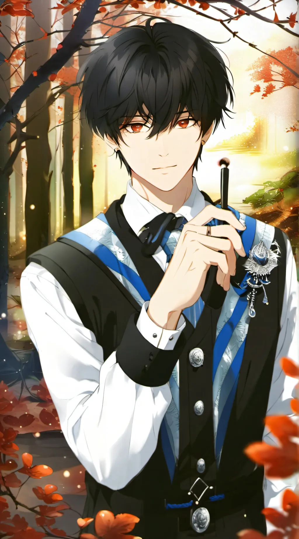 ai character: Mitsuri kanjiro  background