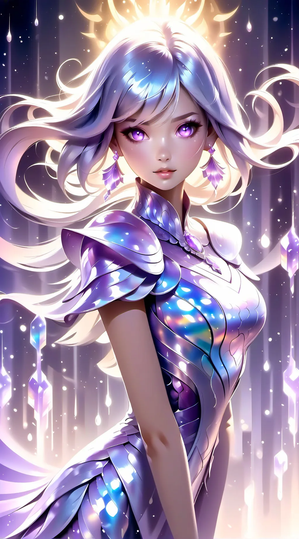 ai character: descendants background
