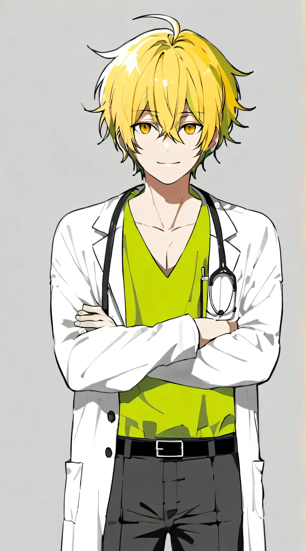 ai character: Dr. Davis Anrose  background