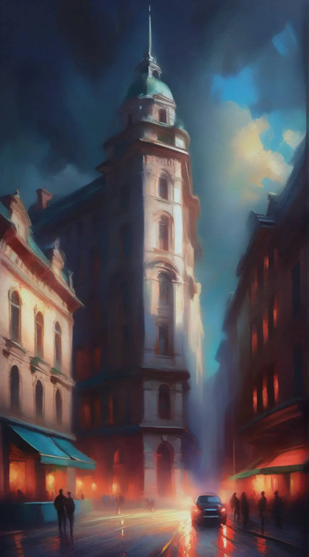 ai character: Easternwood background