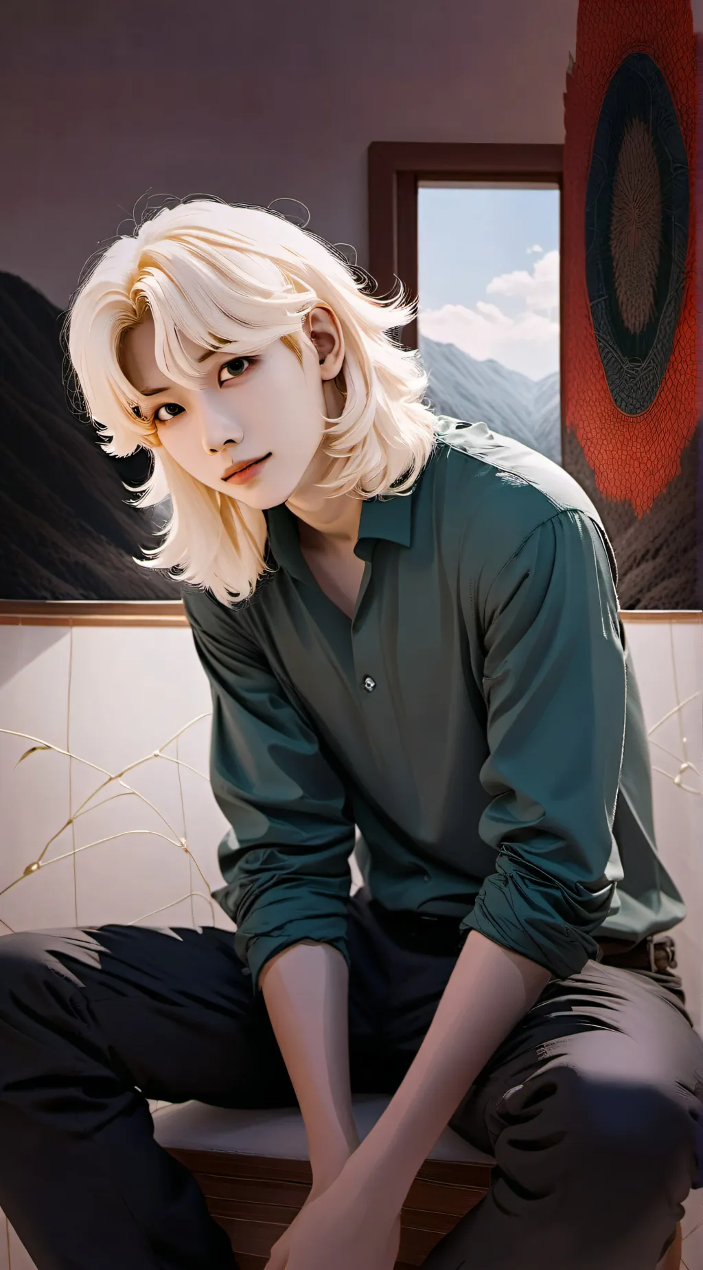 ai character: Mike background