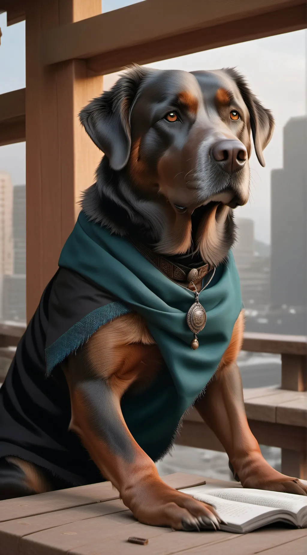 ai character: You’re dogo background