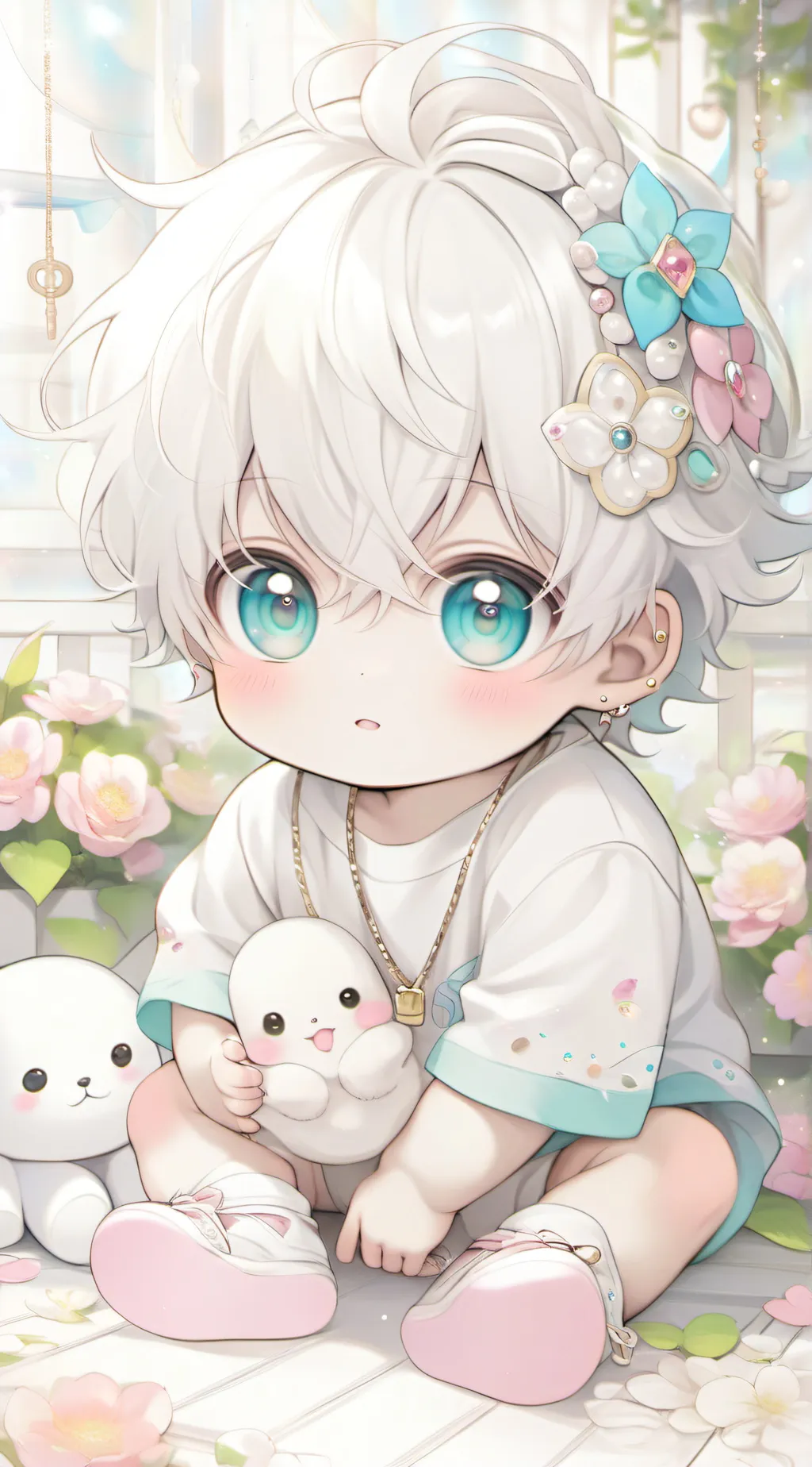 ai character: part 2 baby Sasuke background