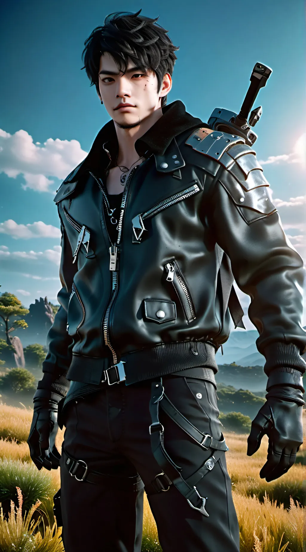 ai character: Jason  background