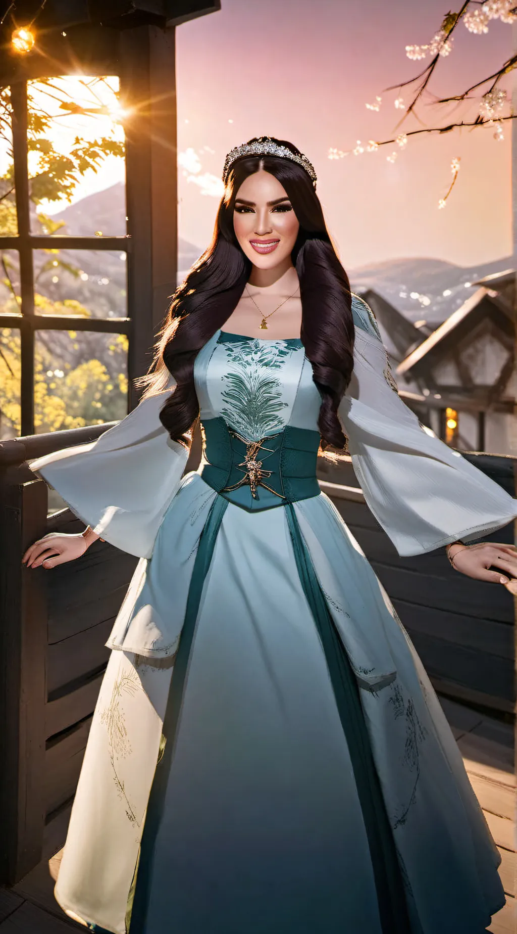 ai character: Kimberly loaiza background