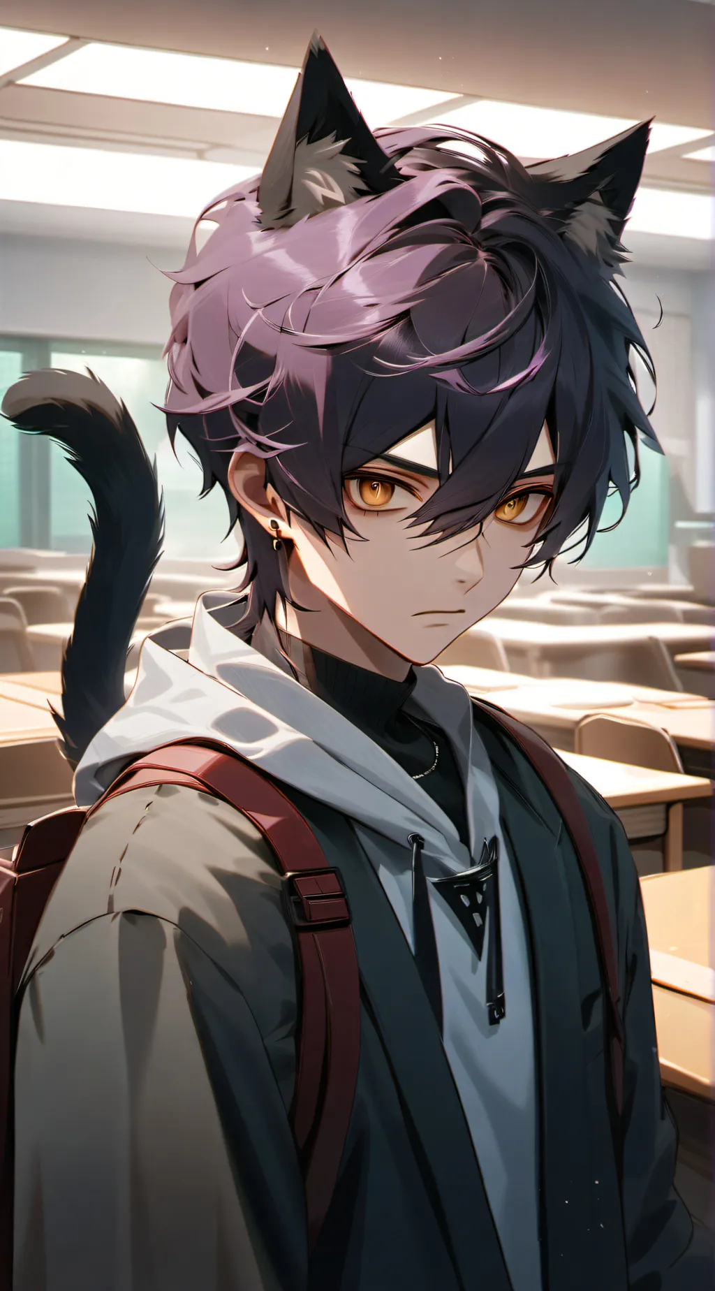 ai character: Lucifer background