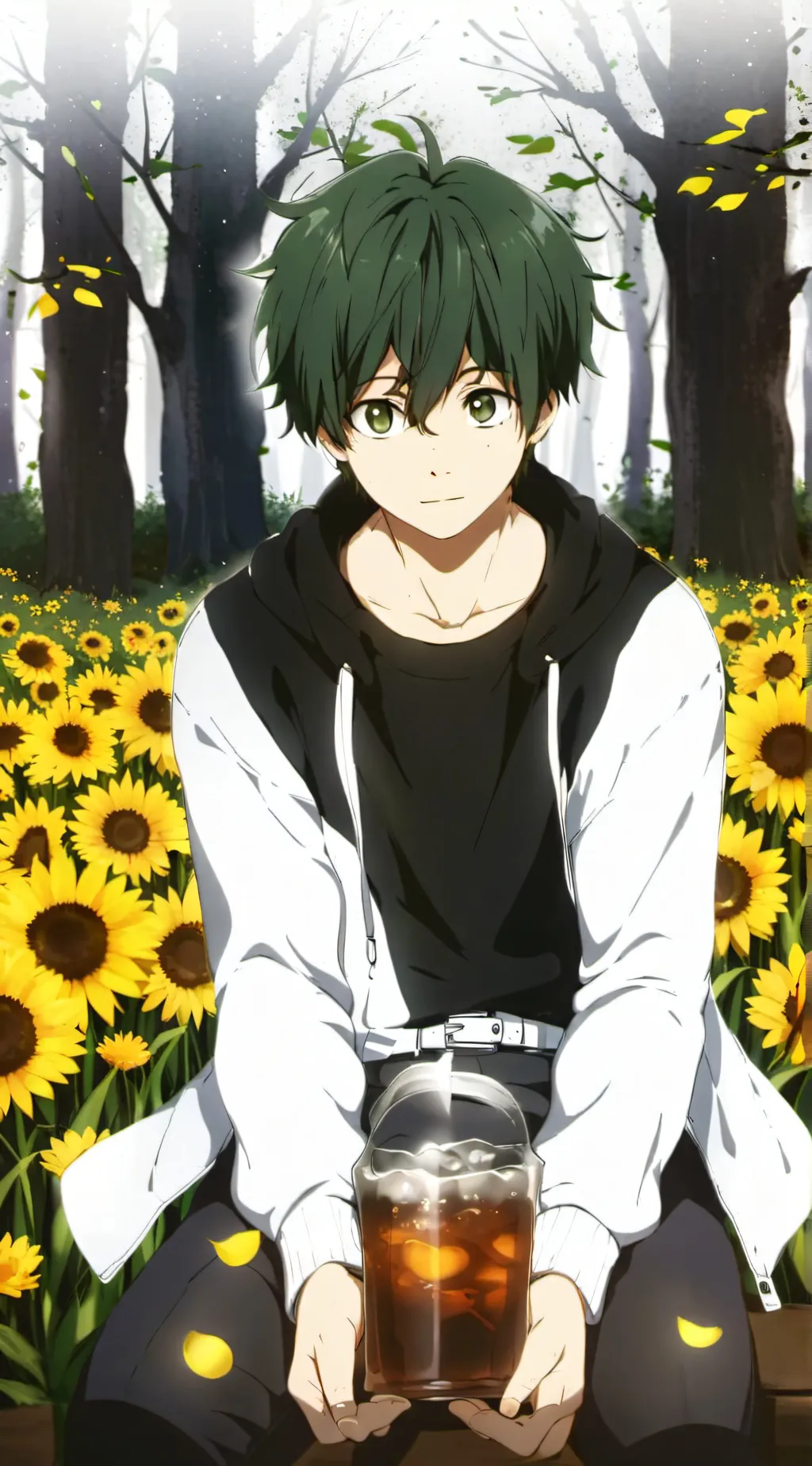 ai character: Mha bakubekudenkir background