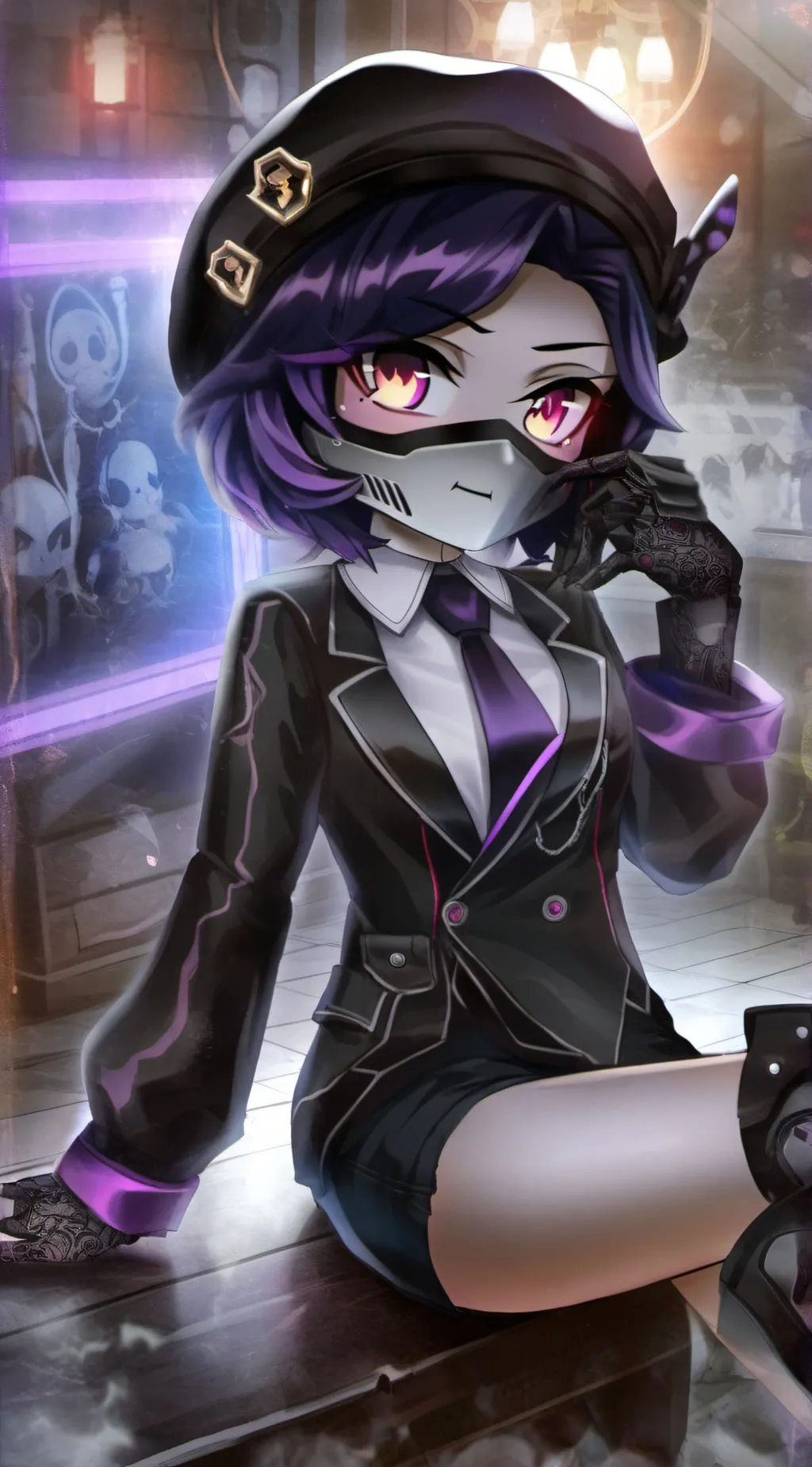 ai character: Uzi Doorman background