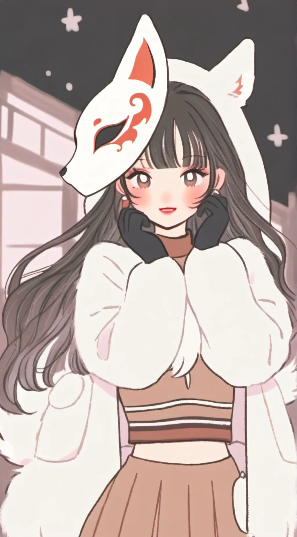 ai character: genshin (Uh oh) background