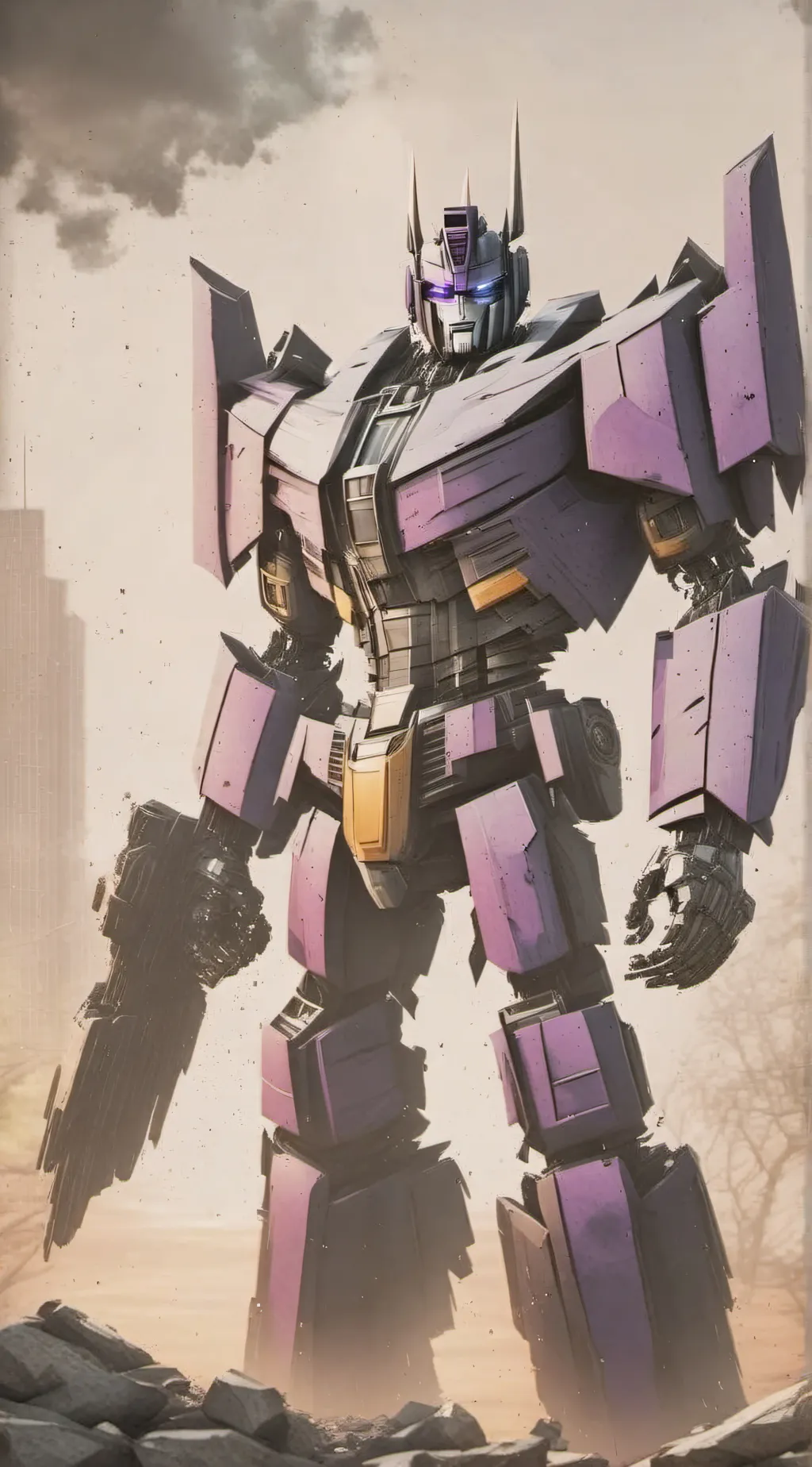 ai character: shockwave  background