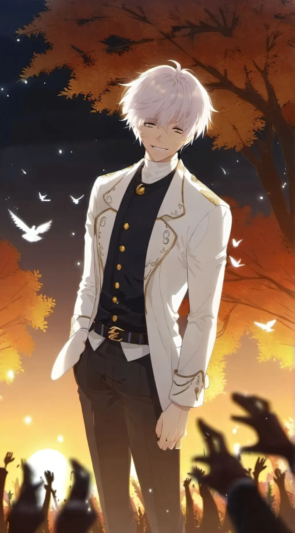 ai character: JJK background