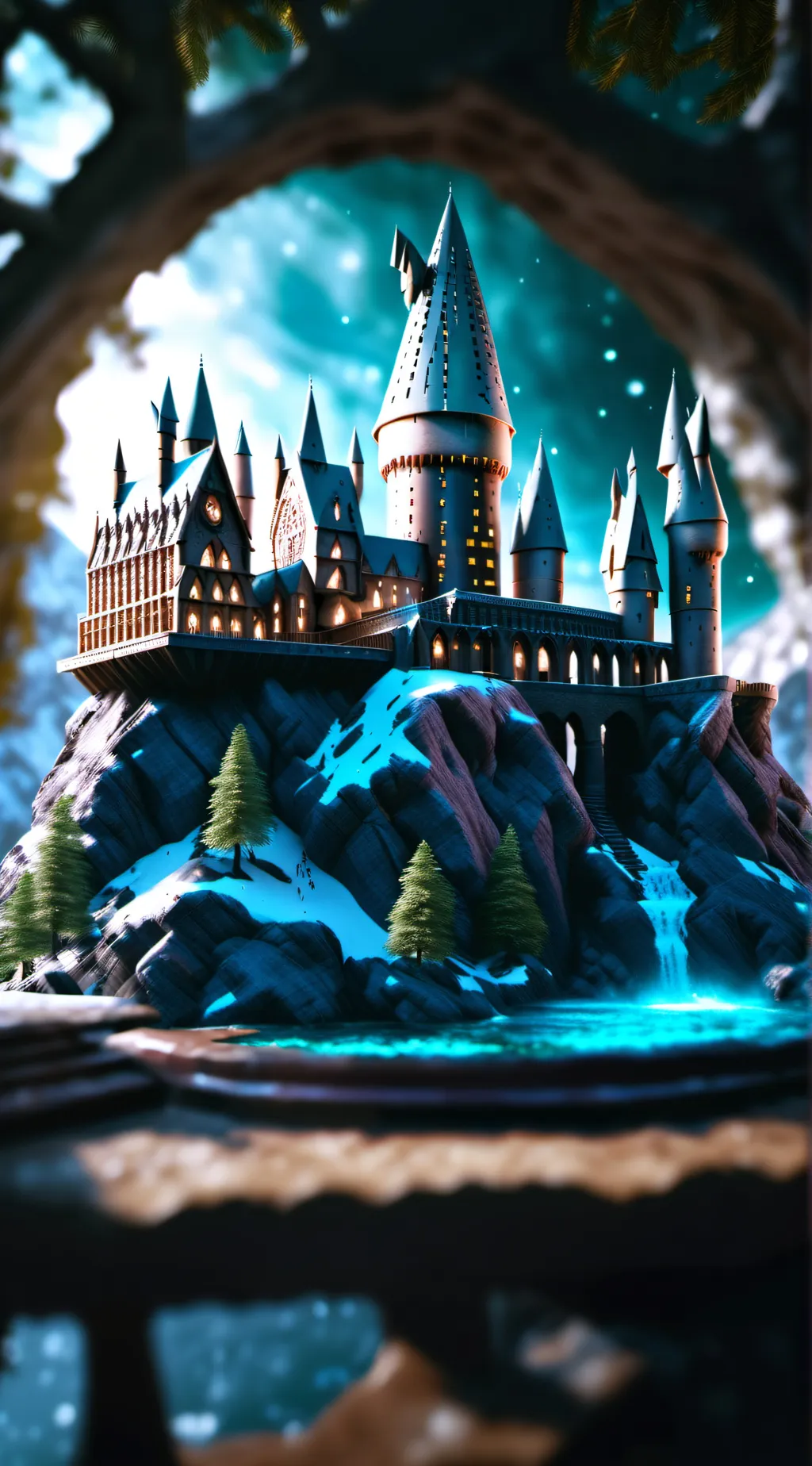 ai character: Hogwarts Villan background