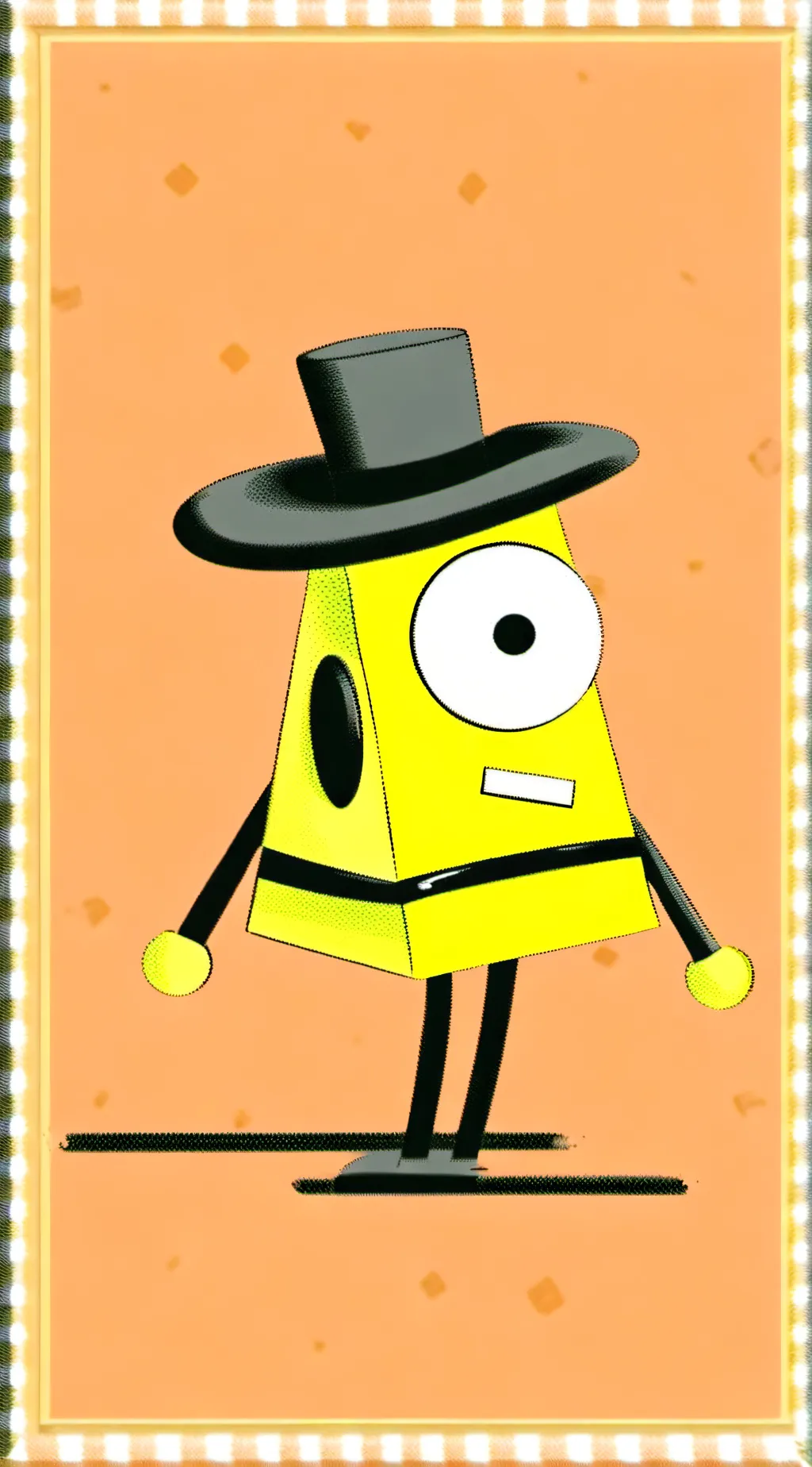 ai character: Bill cipher background