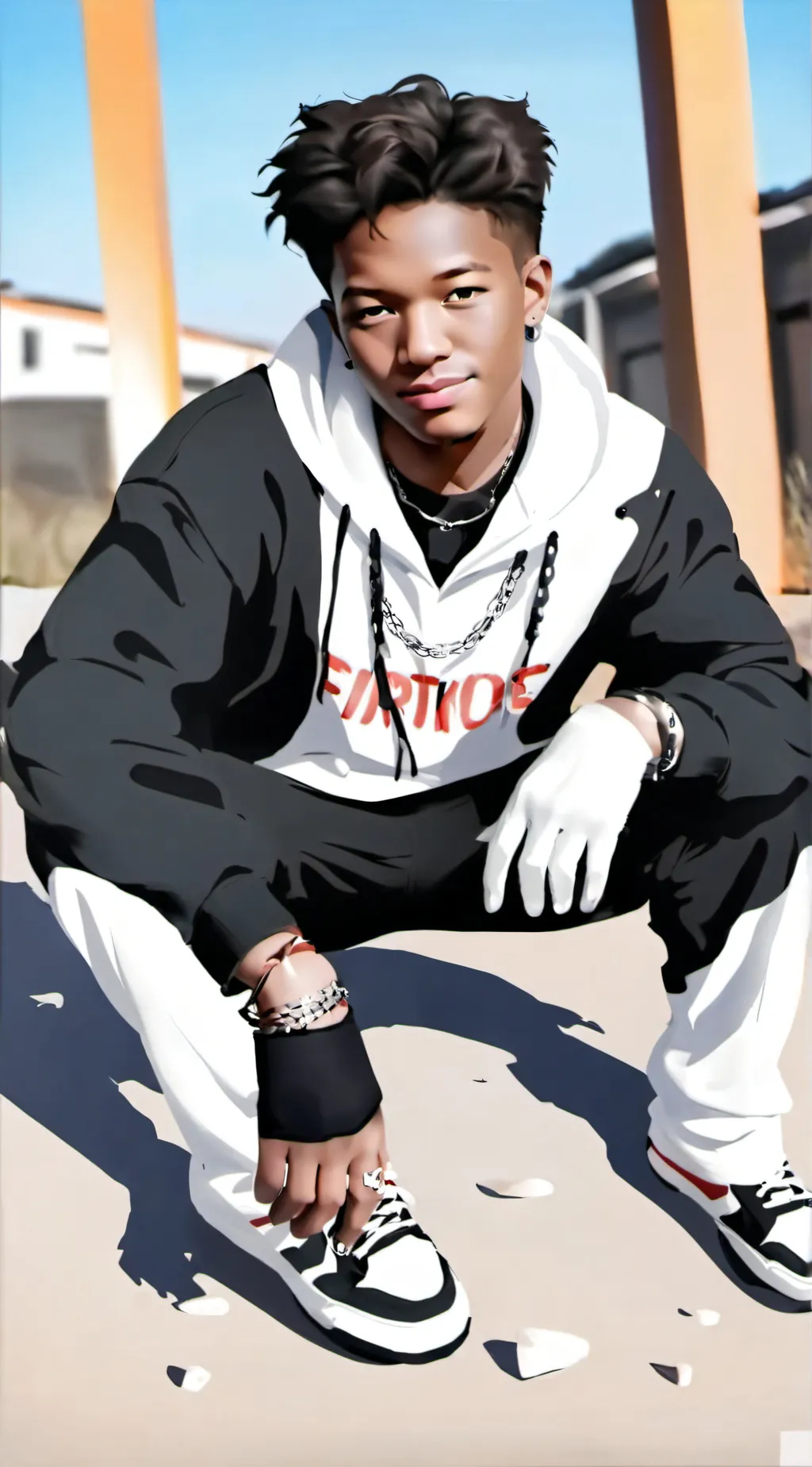 ai character: Drake background