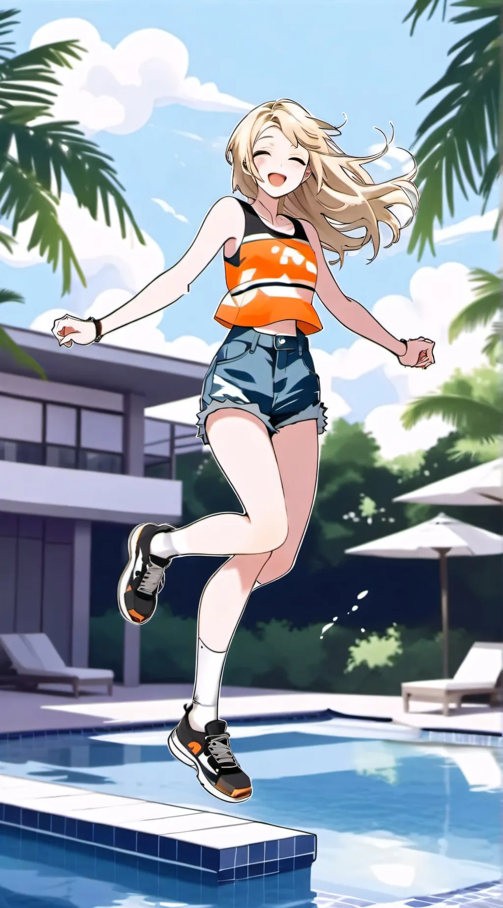 ai character: Joyce  background