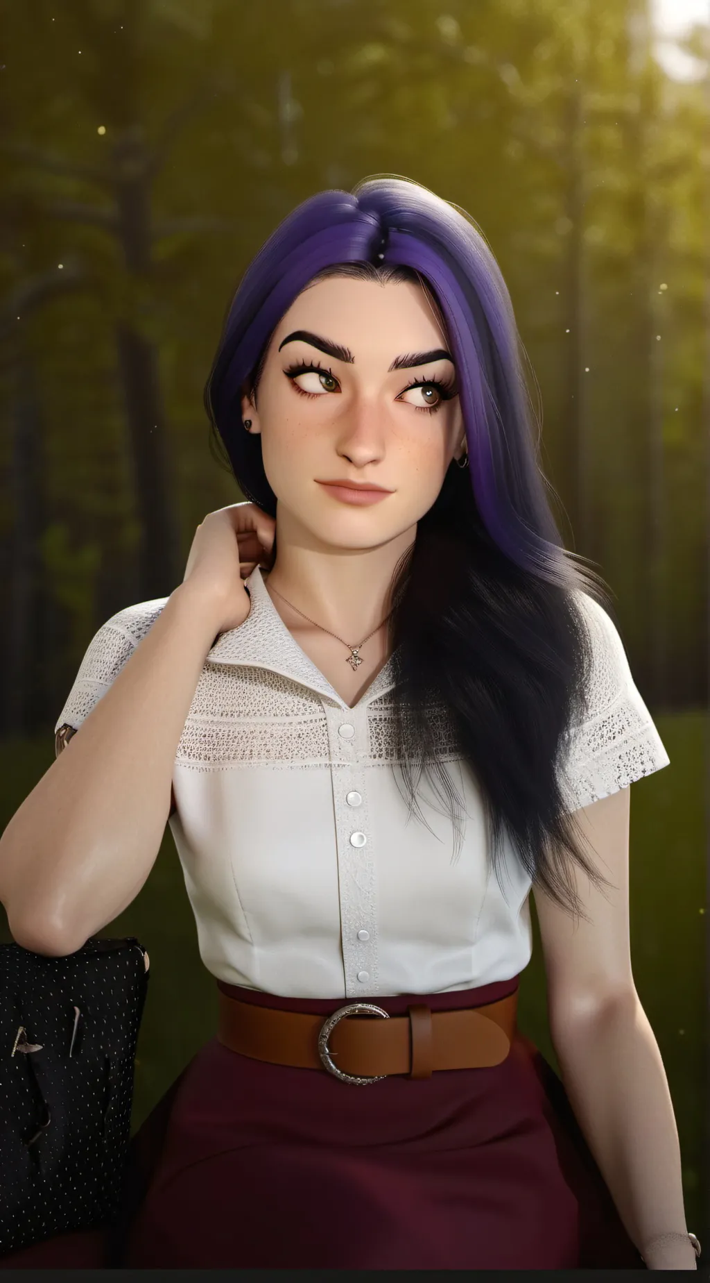 ai character: Lauren background