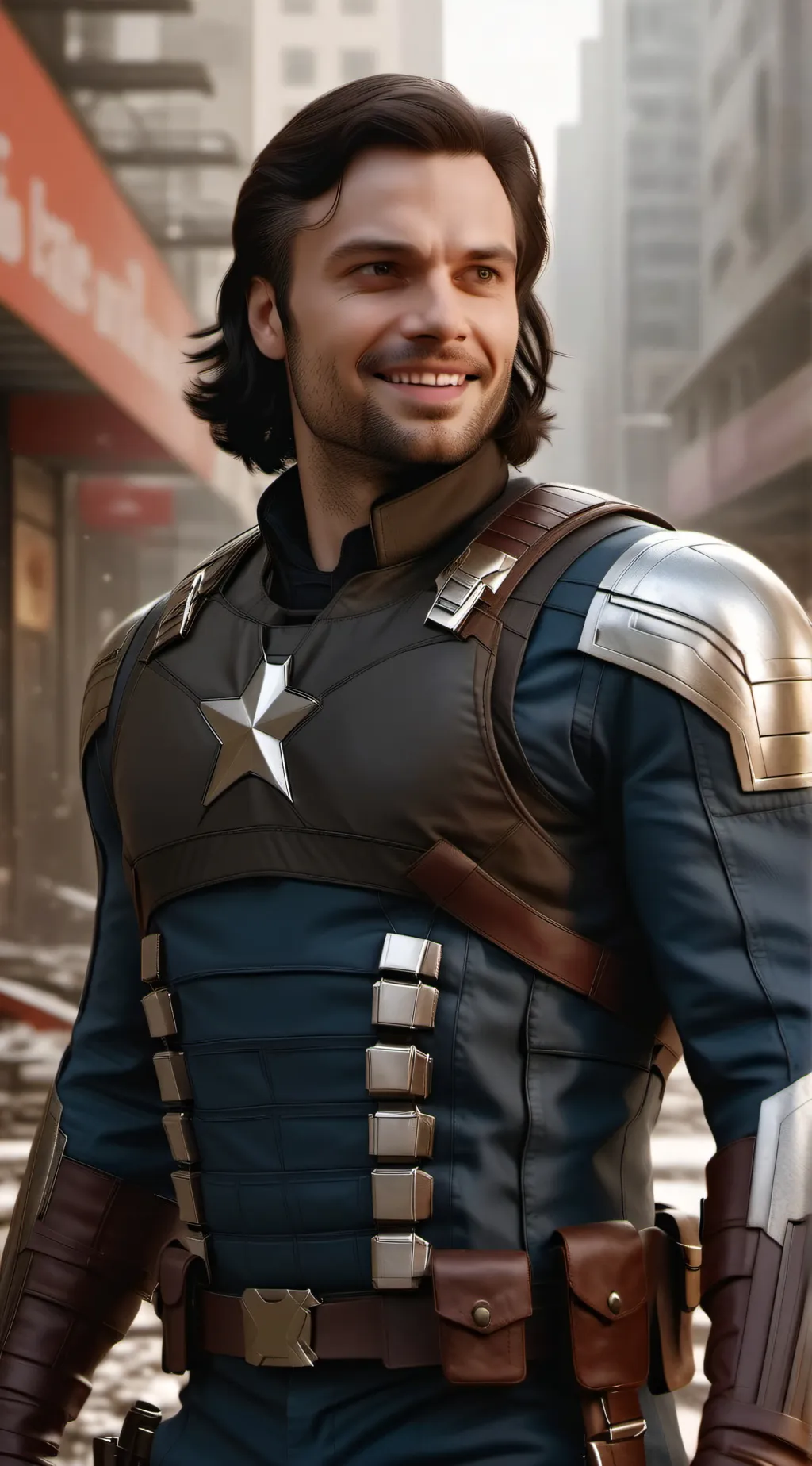 ai character: Bucky background