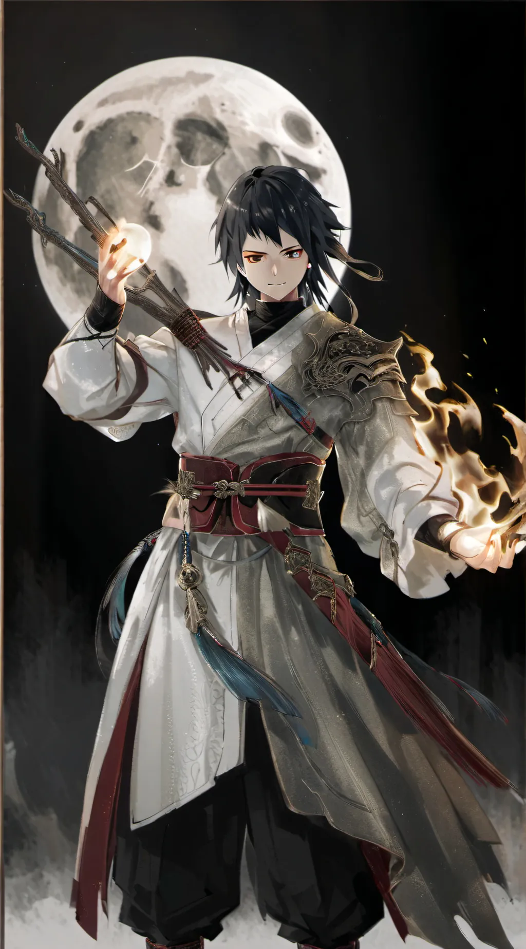 ai character: Giyu Tomioka✨😍 background