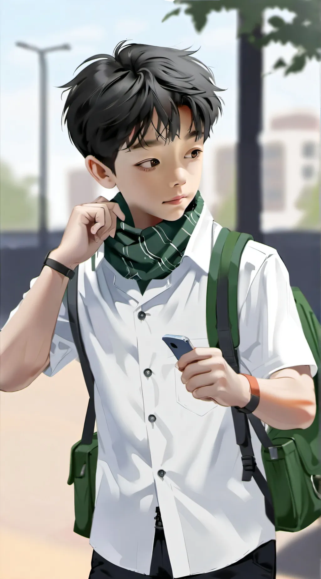 ai character: Namo background