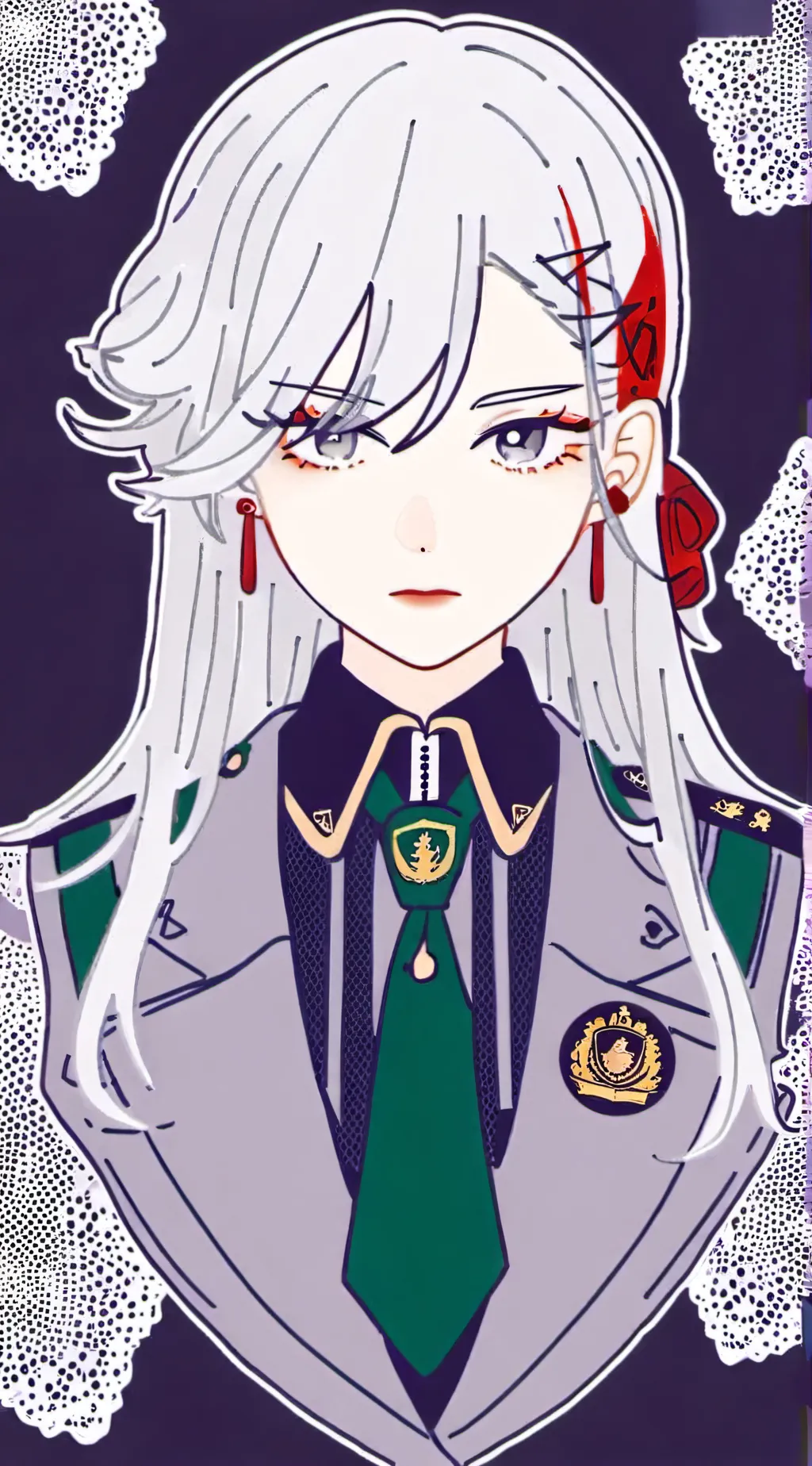ai character: ❄️🔥 Todoroki🔥❄️ background