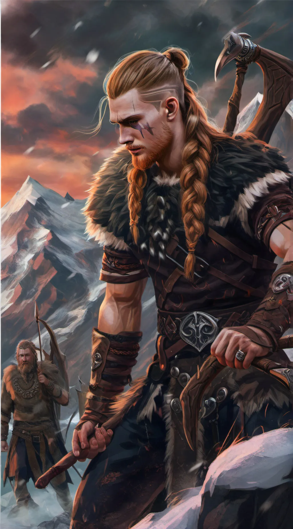 ai character: Björn background