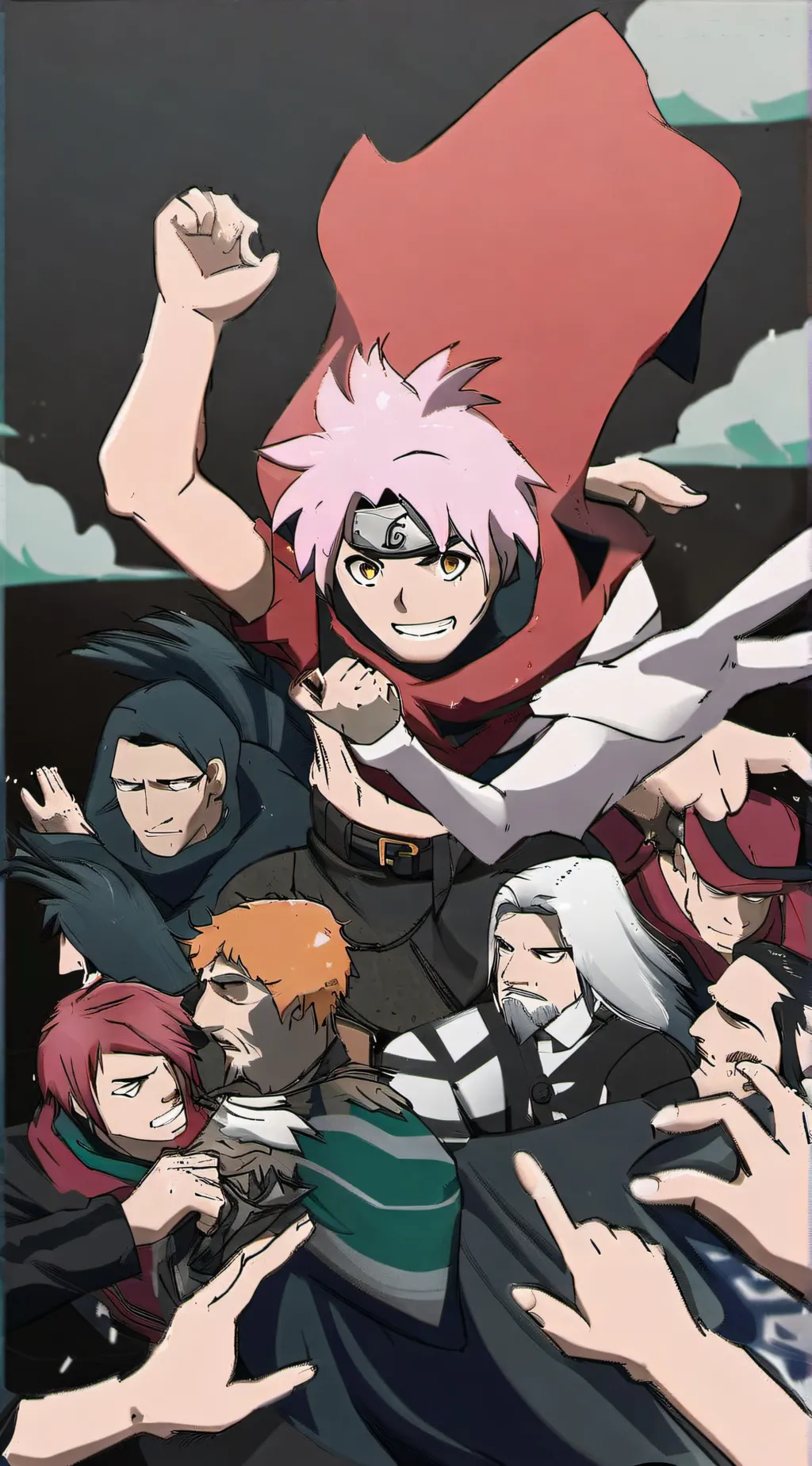 ai character: Chunin exams background
