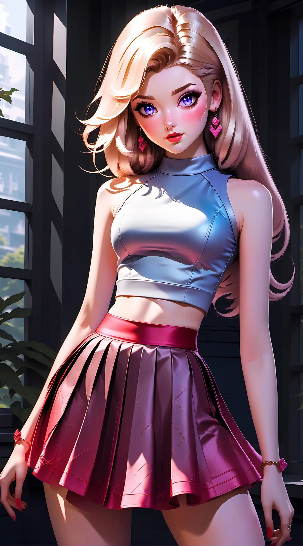 ai character: Toy Chica background