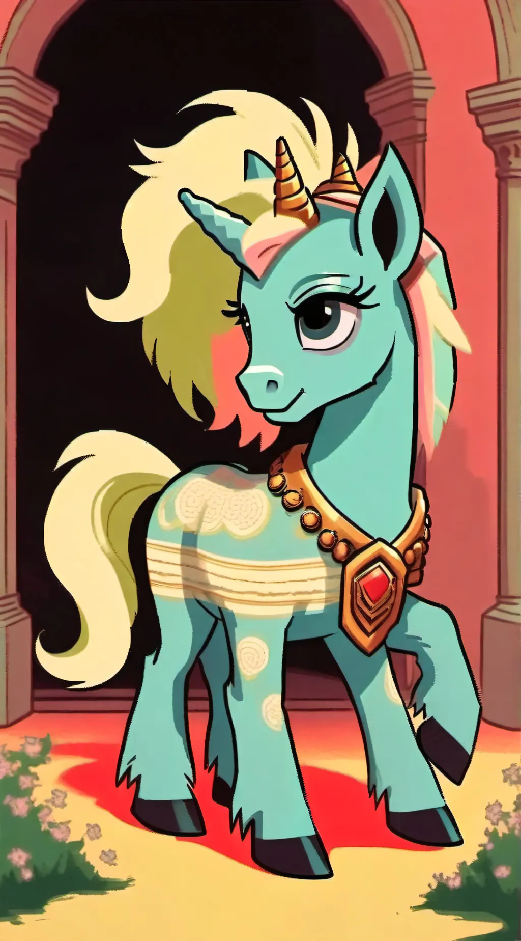 ai character: mlp x cotl background