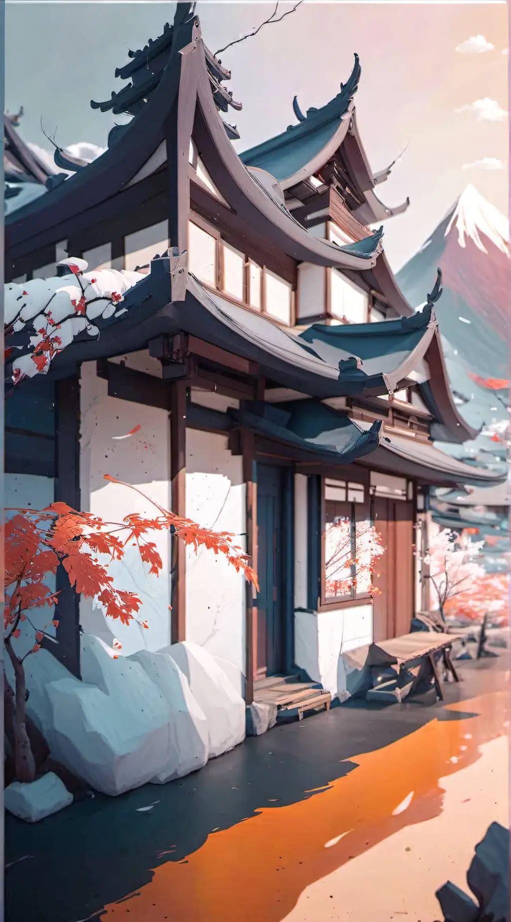 ai character: kny background