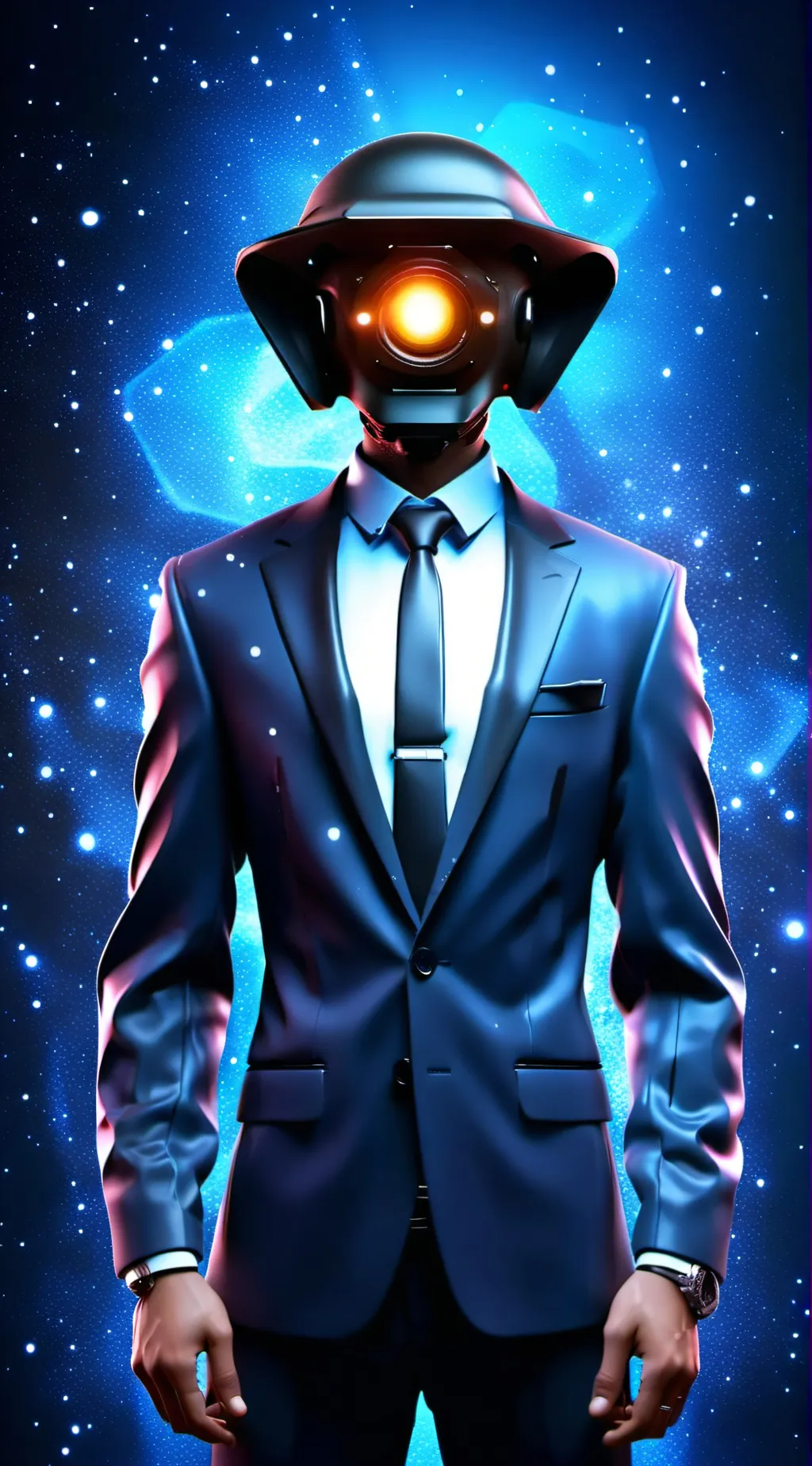 ai character: Cameraman background