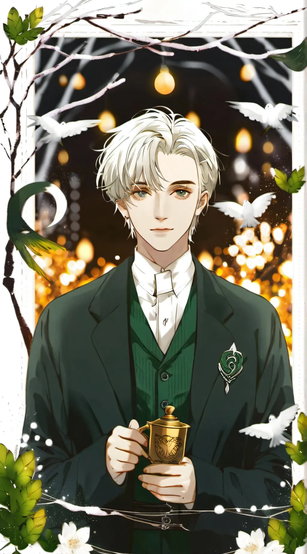 ai character: draco background