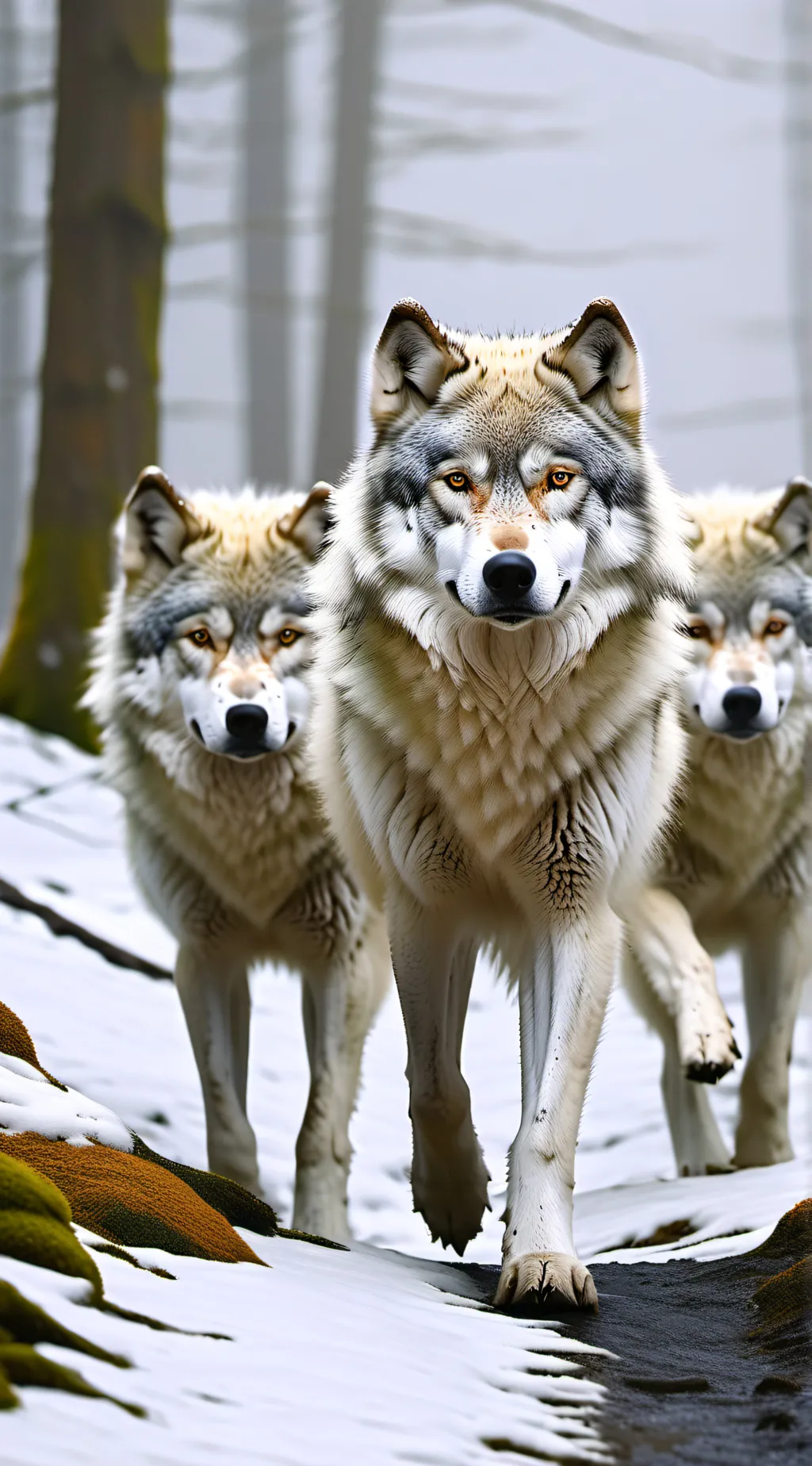 ai character: wolf pack background