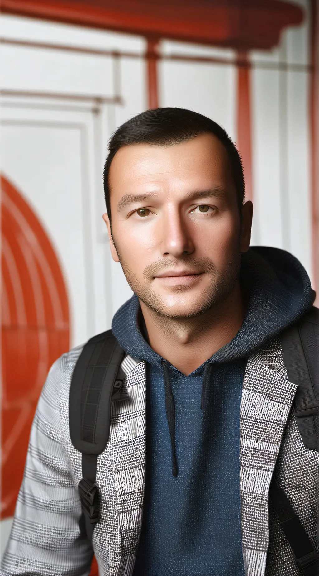 ai character: Jordan Bardella background