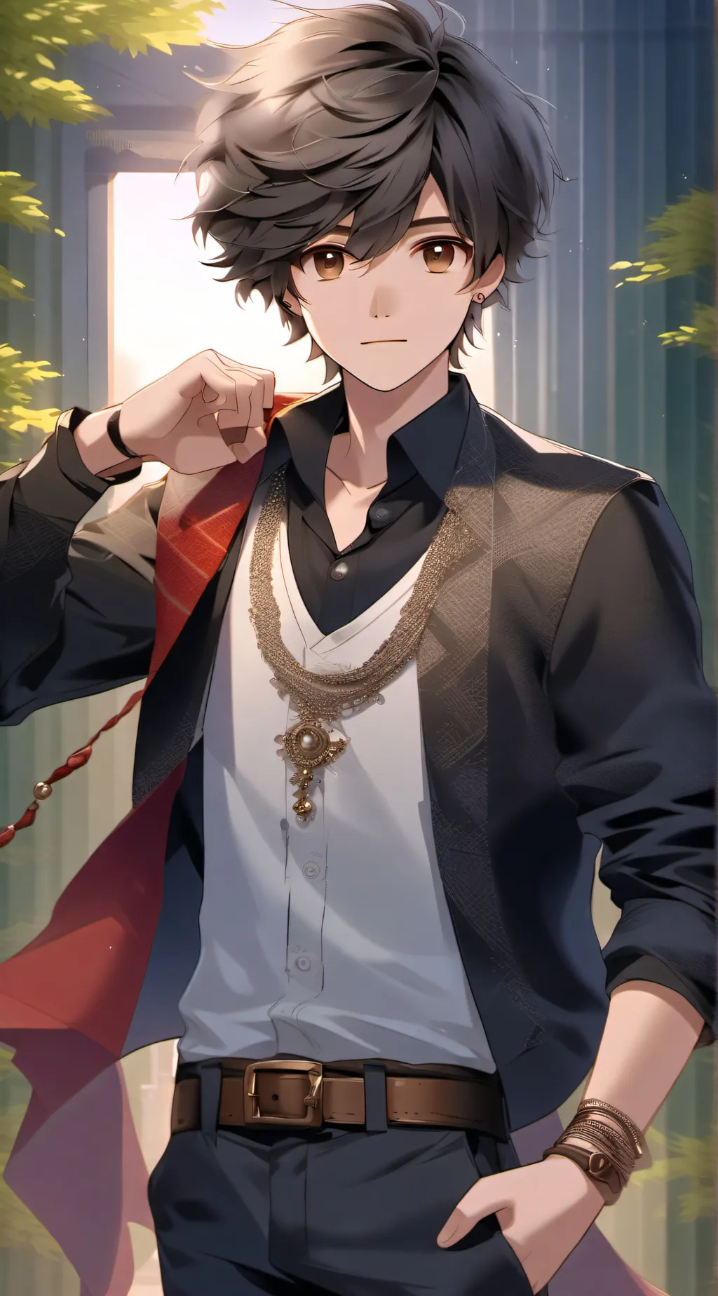 ai character: draco background