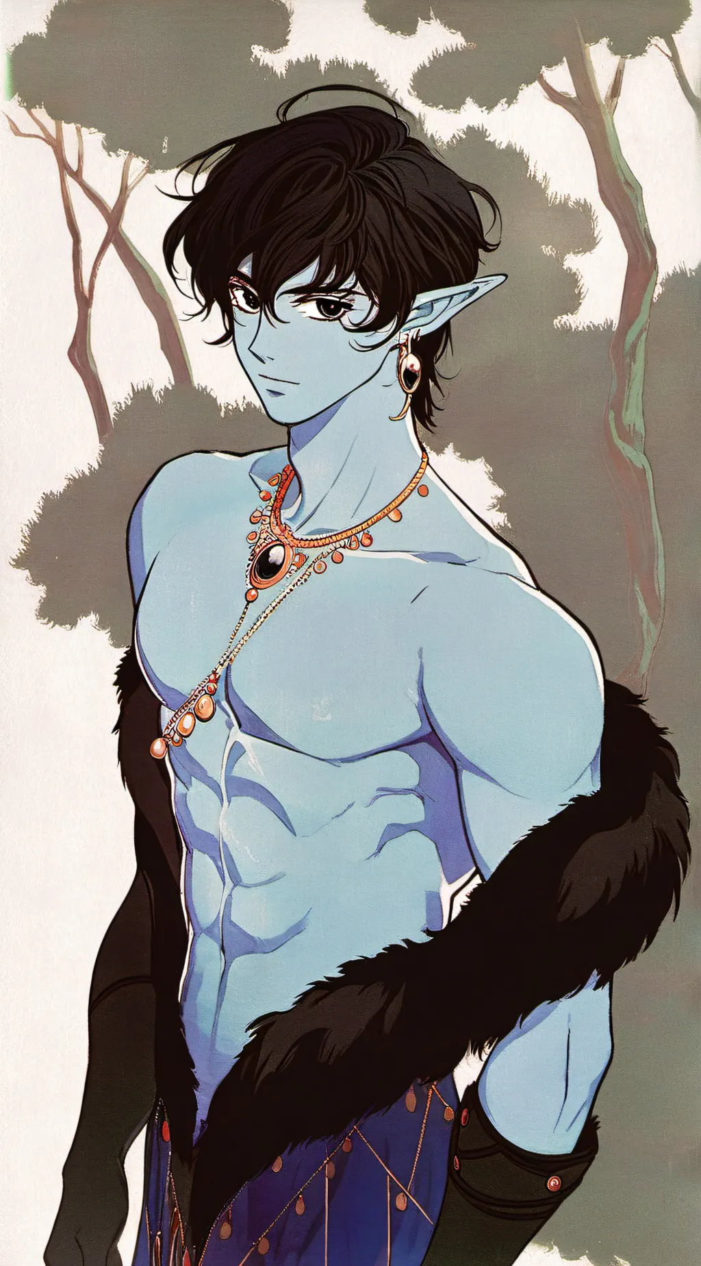 ai character: ~Blake Syrn~ background