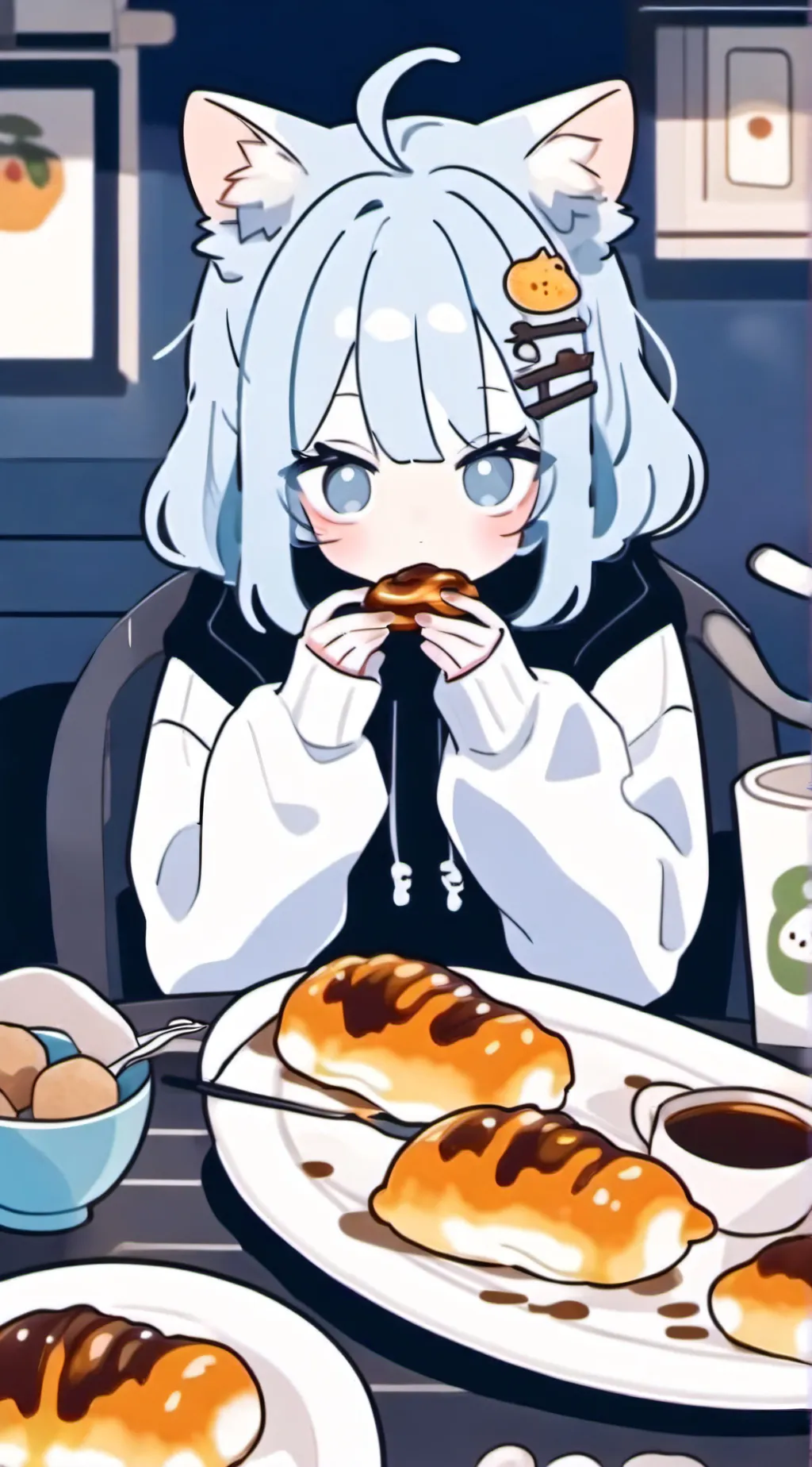 ai character: Maxine background