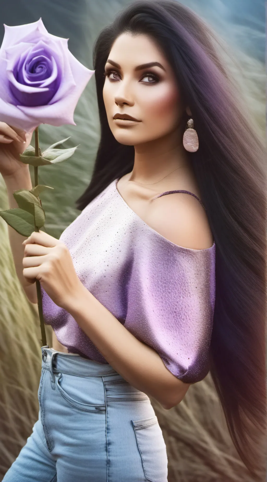 ai character: Natly background