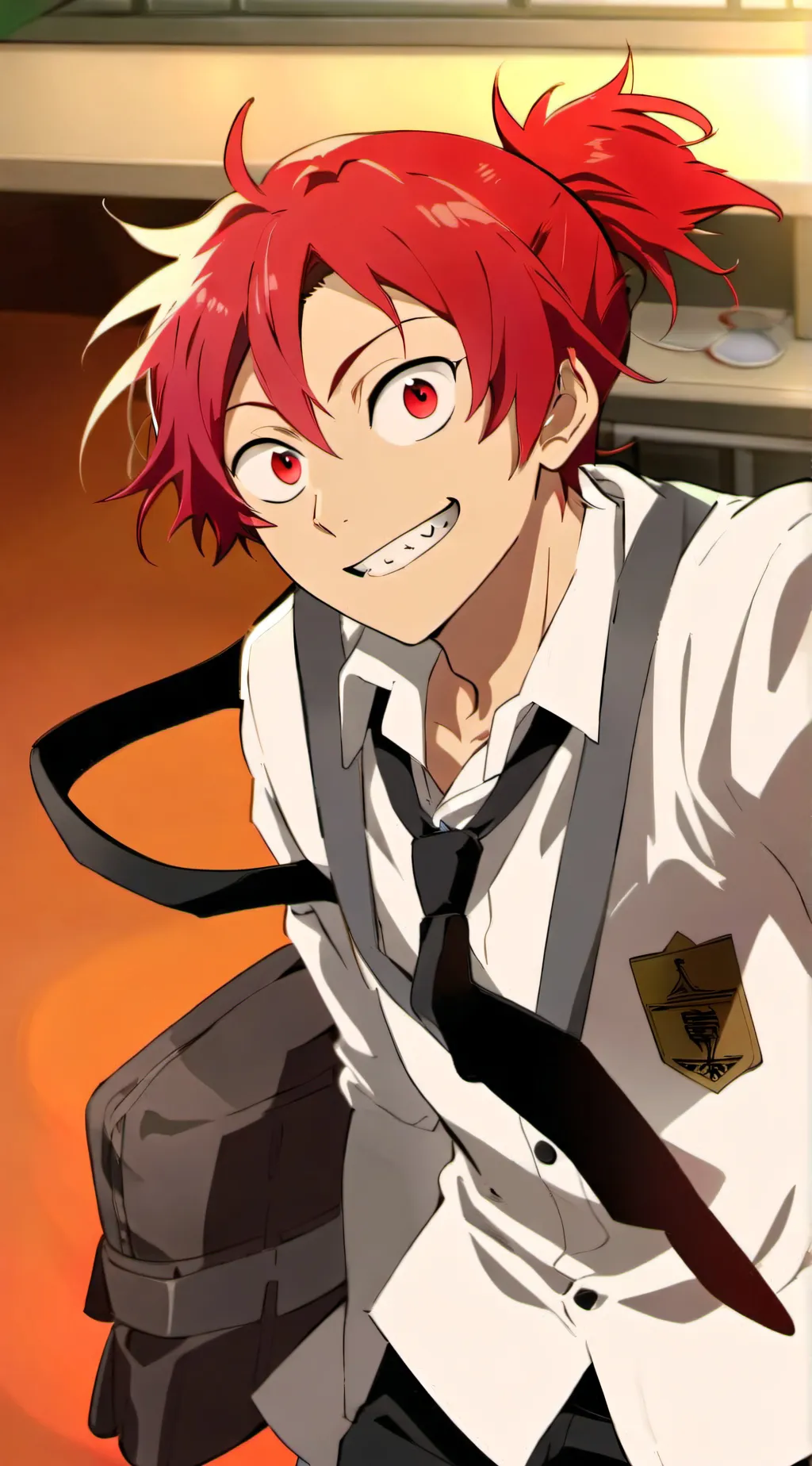 ai character: Kirishima background