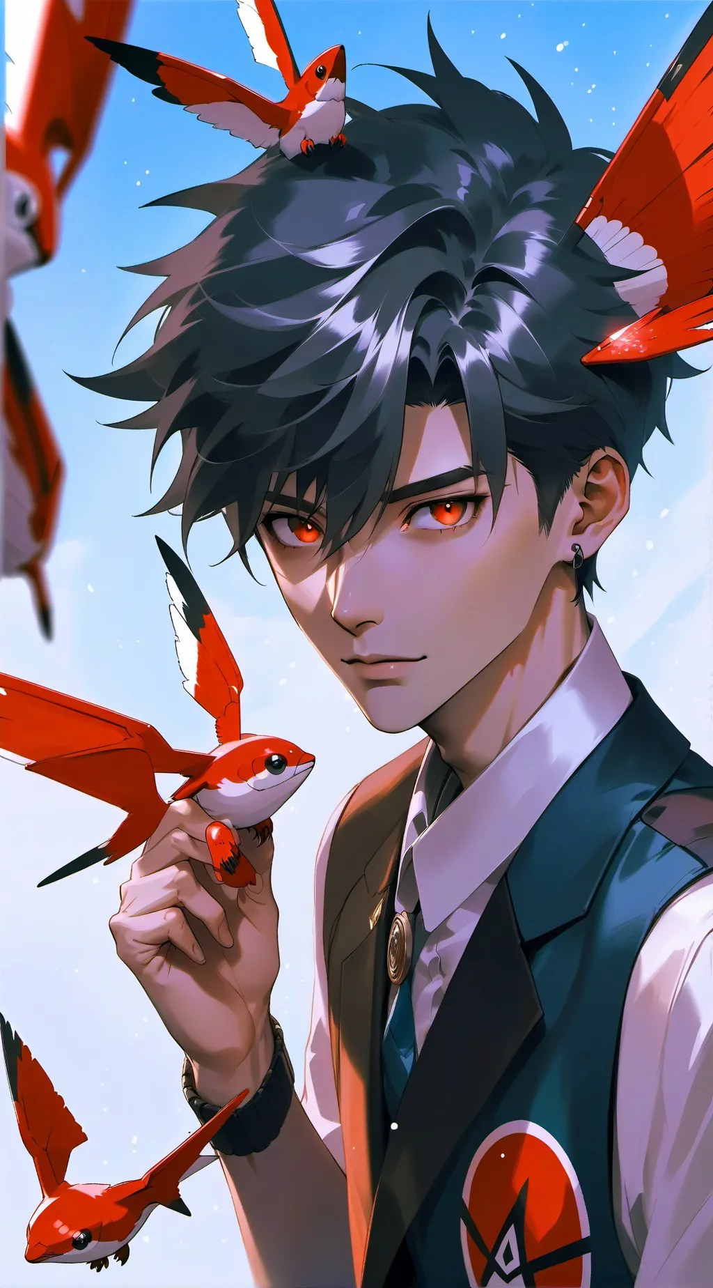 ai character: Pokémon  background