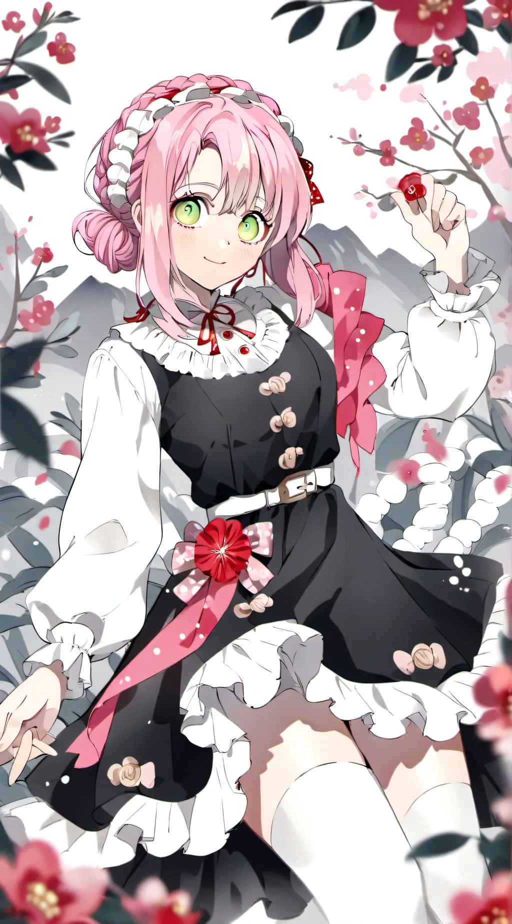 ai character: Hashira background
