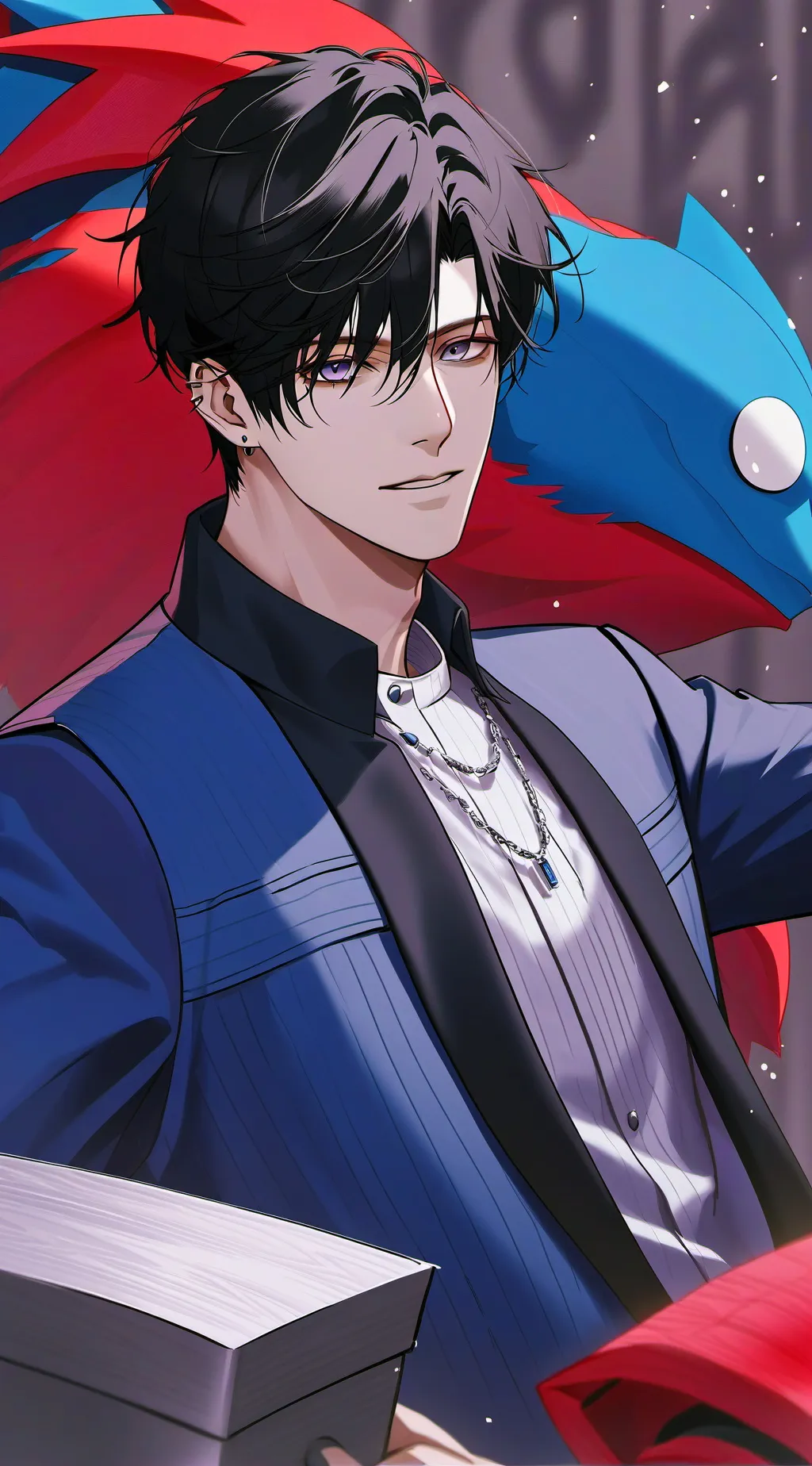ai character: Liam background