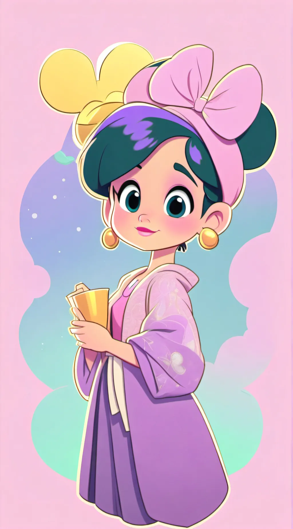 ai character:  libbeyWalton background
