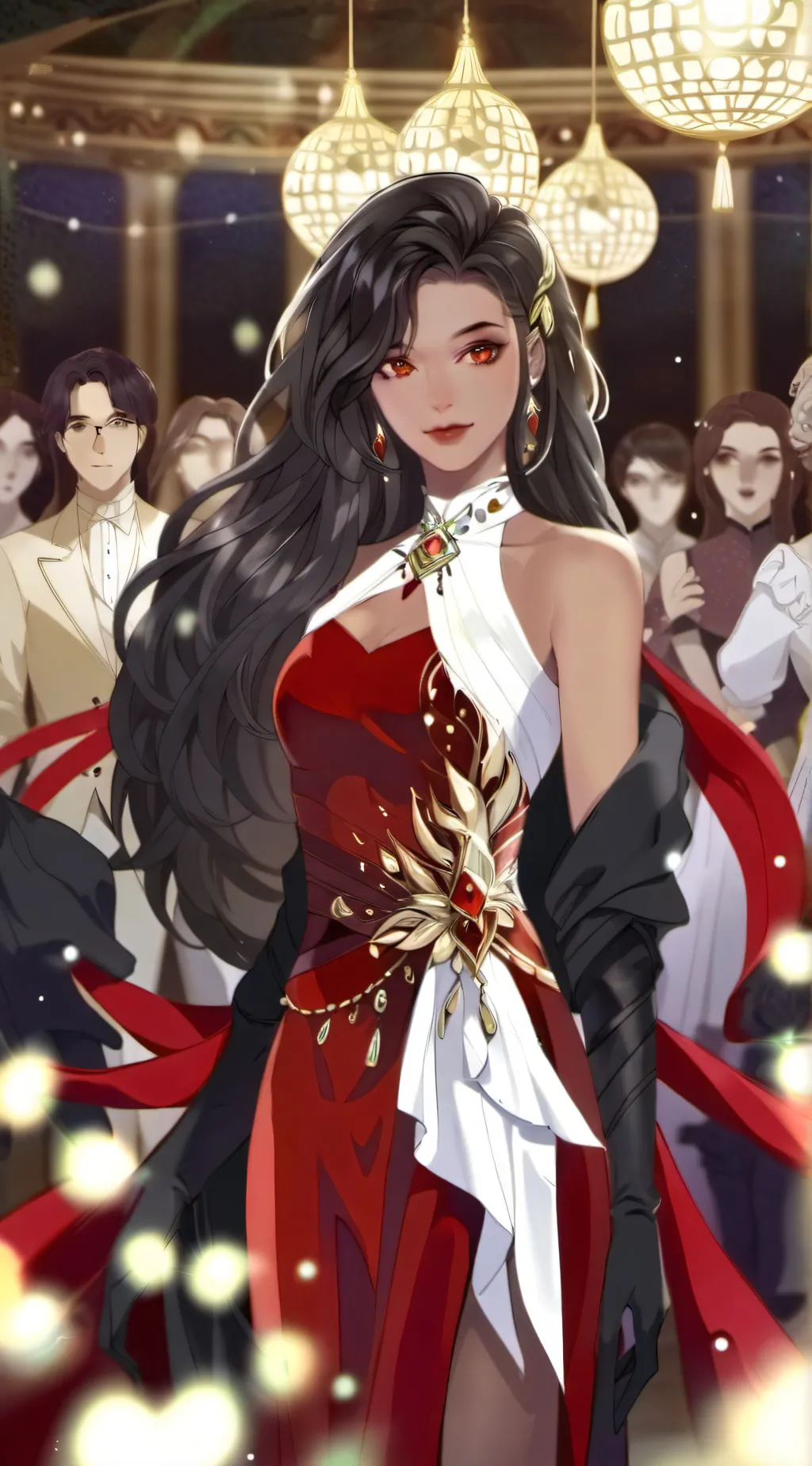ai character: Bella Dorada  background