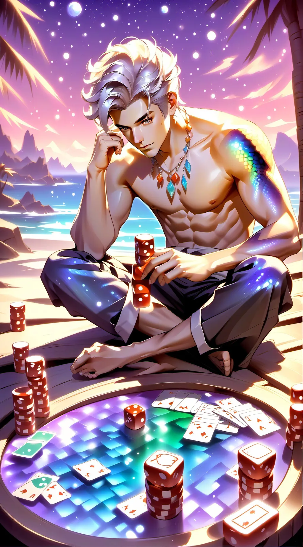 ai character: martin background