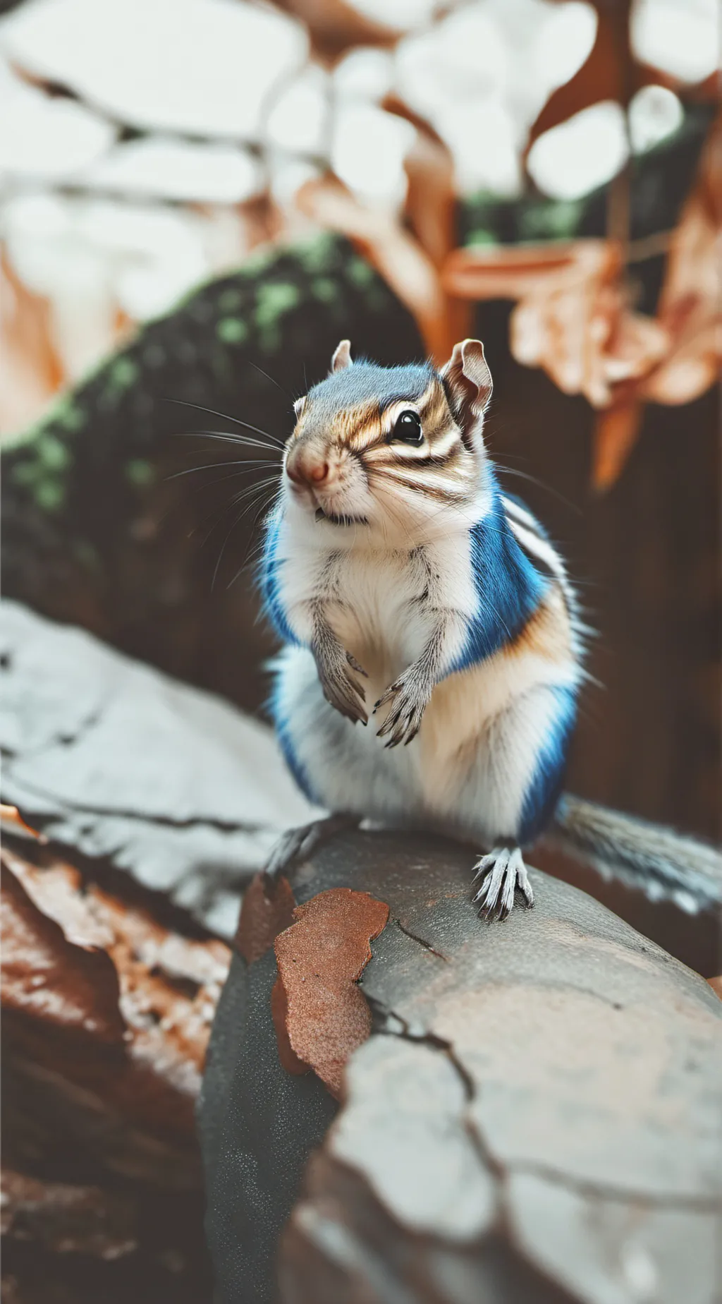 Talkie AI - Chat with Blue Male Chipmunk