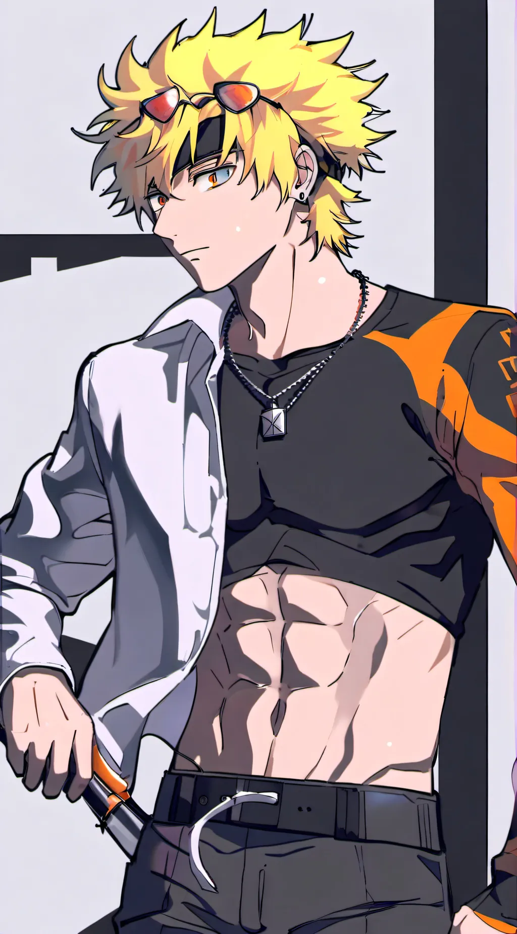 ai character: bakugou background