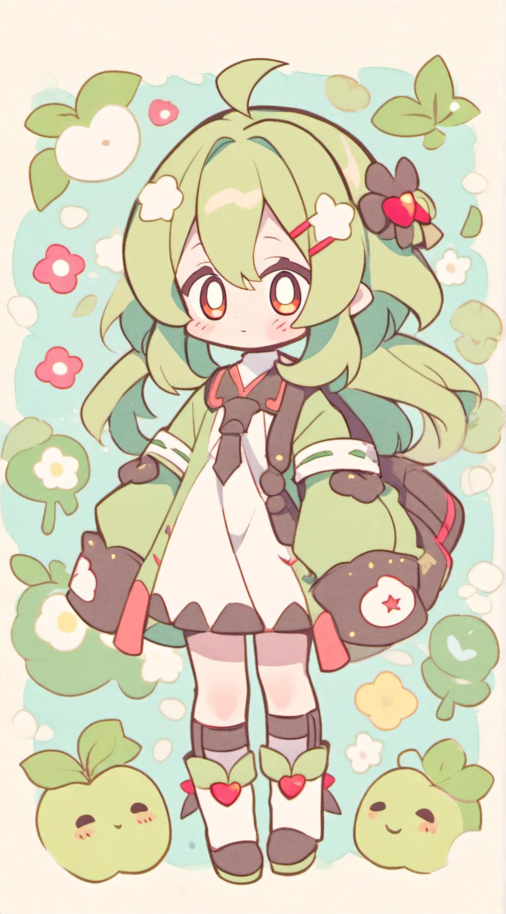 ai character: ~🦆~ Luci ~🦆~ background