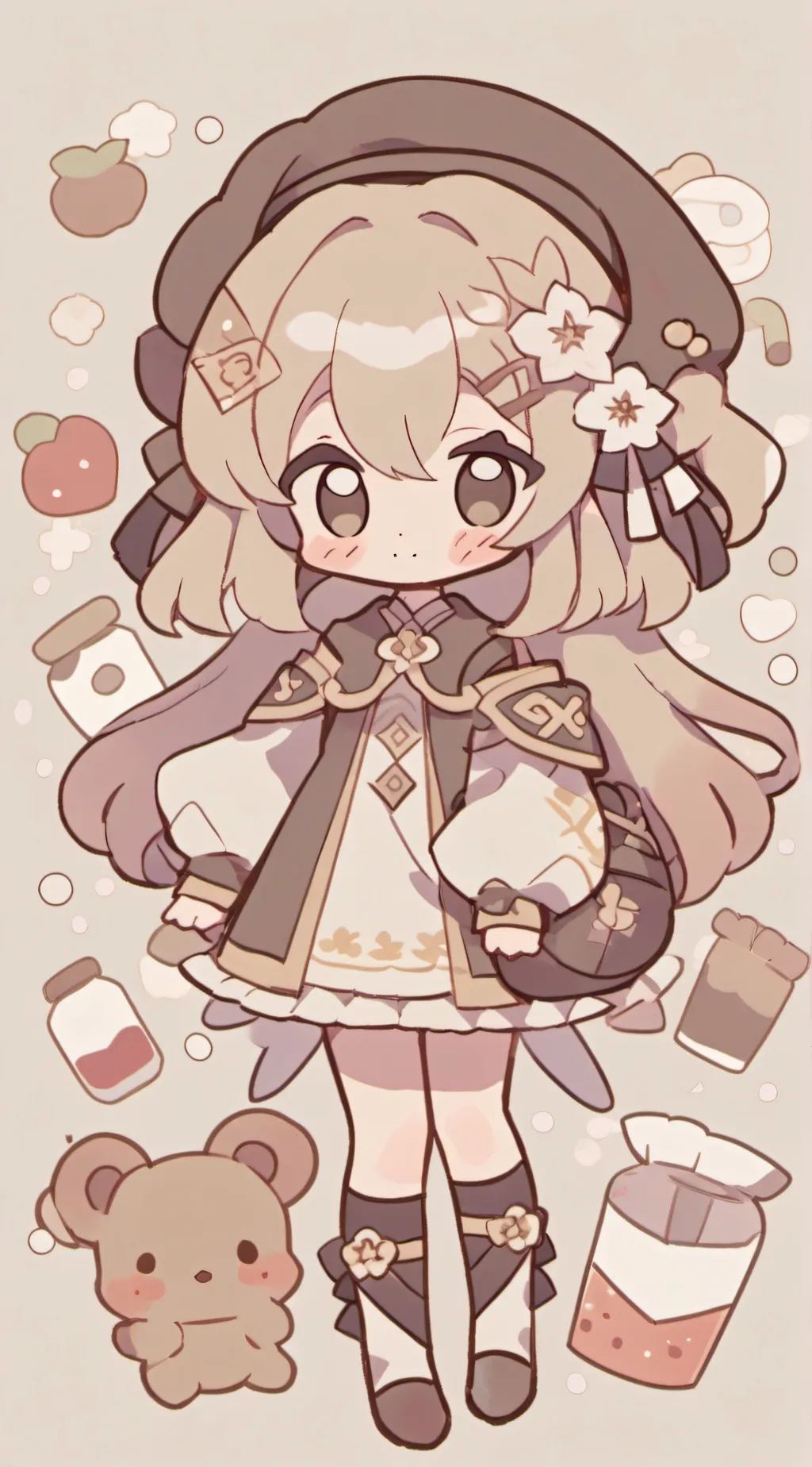 ai character: zoey background