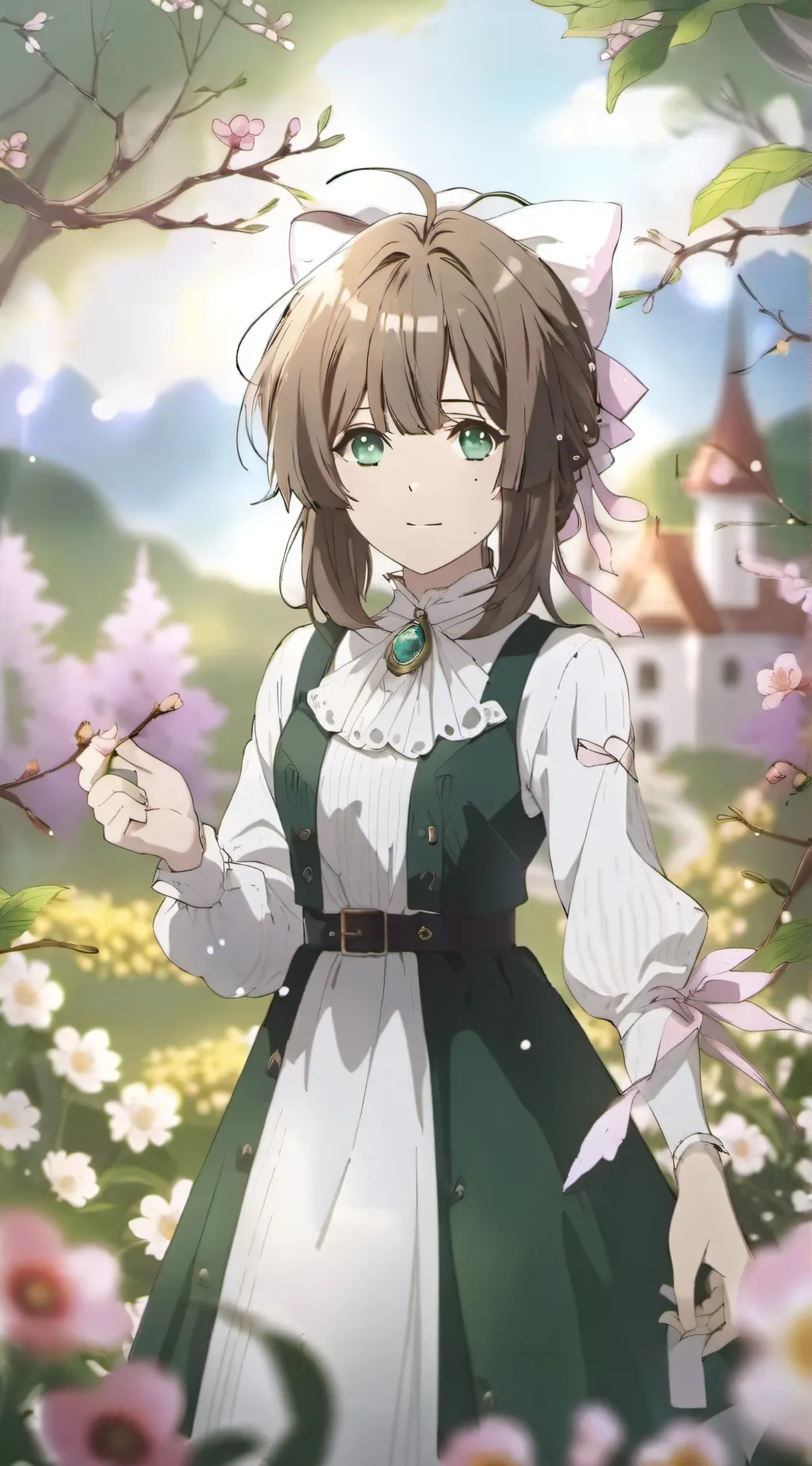 ai character: Sarah background